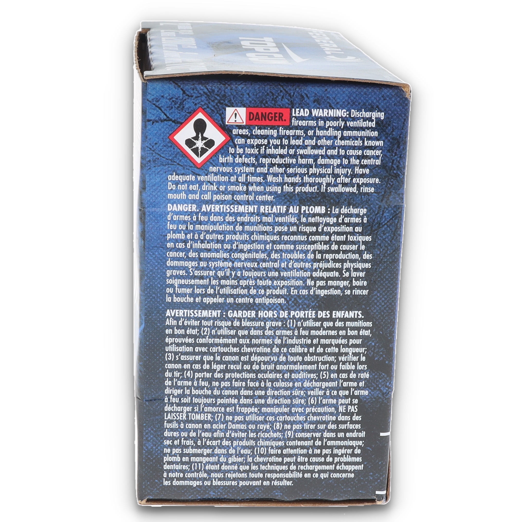 Federal Top Gun 12 Ga 2.75in #7.5 1-1/8oz Hard Lead Shot 25 Rds Box TG127.5 View 8