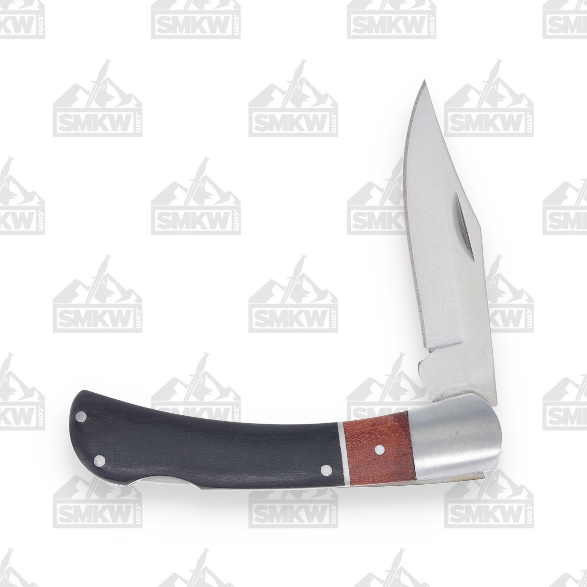 4in Black Bear Folding Knife Pakkawood Handle Stainless Steel Blade 211543 View 3