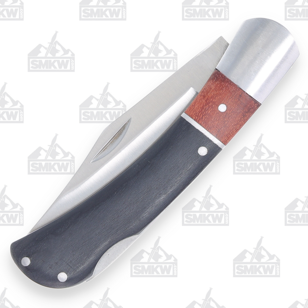 4in Black Bear Folding Knife Pakkawood Handle Stainless Steel Blade 211543 View 7