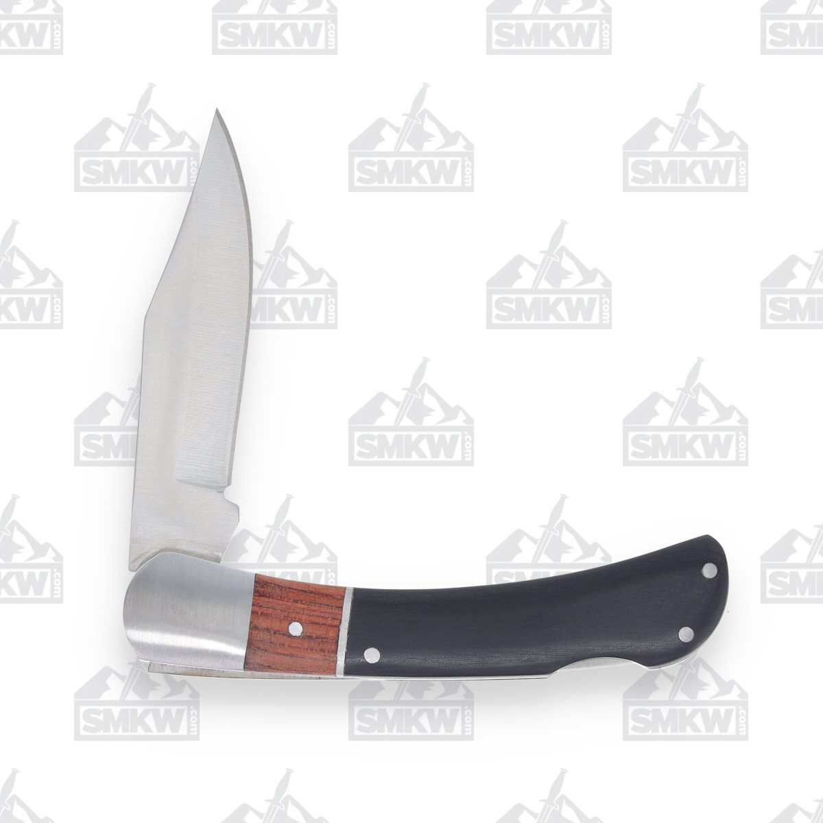4in Black Bear Folding Knife Pakkawood Handle Stainless Steel Blade 211543 View 4