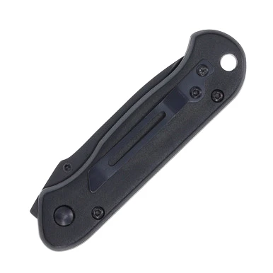 Frost Cutlery Black Aluminum Linerlock Folding Knife FR818BLK View 2