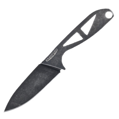 Bradford G-Necker Fixed Blade Knife 2.87 Inch Plain Nimbus Drop Point BRAD2126 View 1