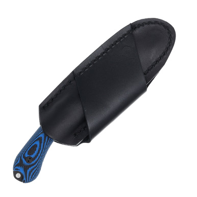 Bradford Guardian 3.5 Fixed Blade Knife Black and Blue G-10 3D BRAD1533 View 3