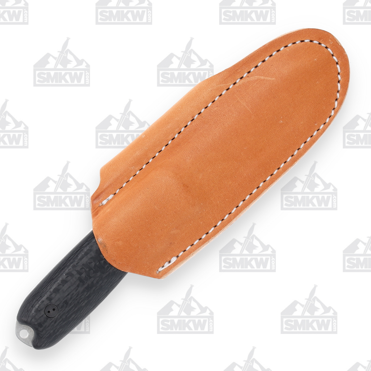Bradford Guardian 3.5 Fixed Blade Knife Stonewash M390 Tanto/3D Carbon Fiber BRAD2208 View 3