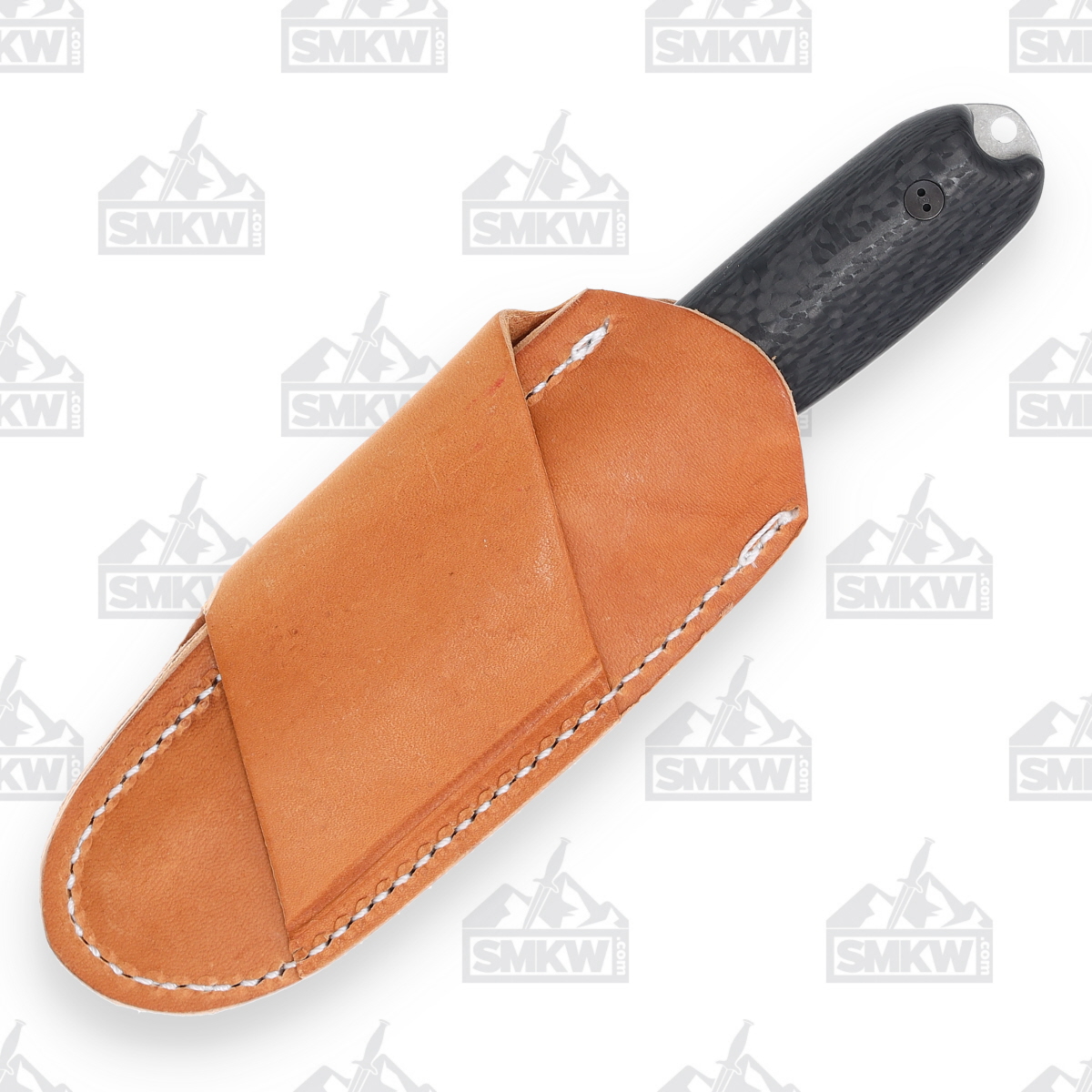 Bradford Guardian 3.5 Fixed Blade Knife Stonewash M390 Tanto/3D Carbon Fiber BRAD2208 View 2