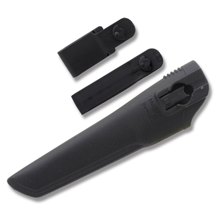 Morakniv Bushcraft Fixed Blade Knife Black 4.3in Drop Point Blade FS10791 View 3