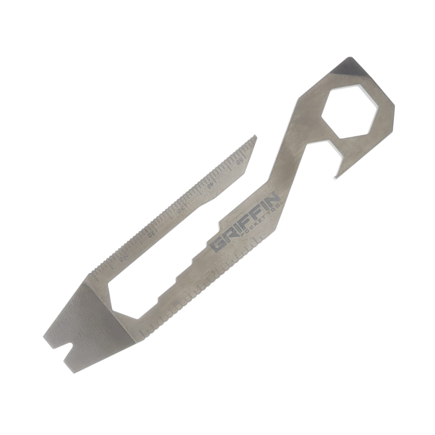 Griffin Pocket Tool XL Metric Wrench Titanium GPTXLTIM View 1