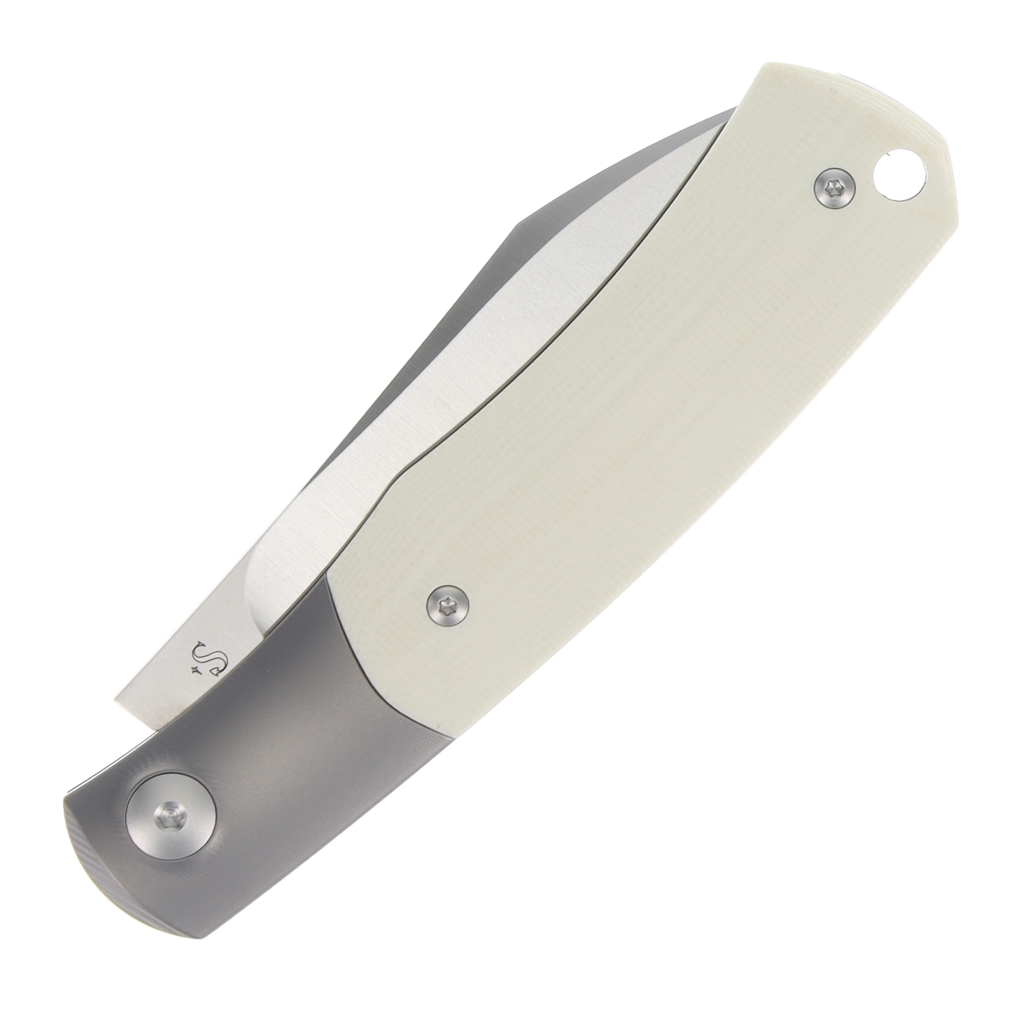 Viper Hug One Bolster GI Folding Knife Ivory G-10 V5992GI View 8