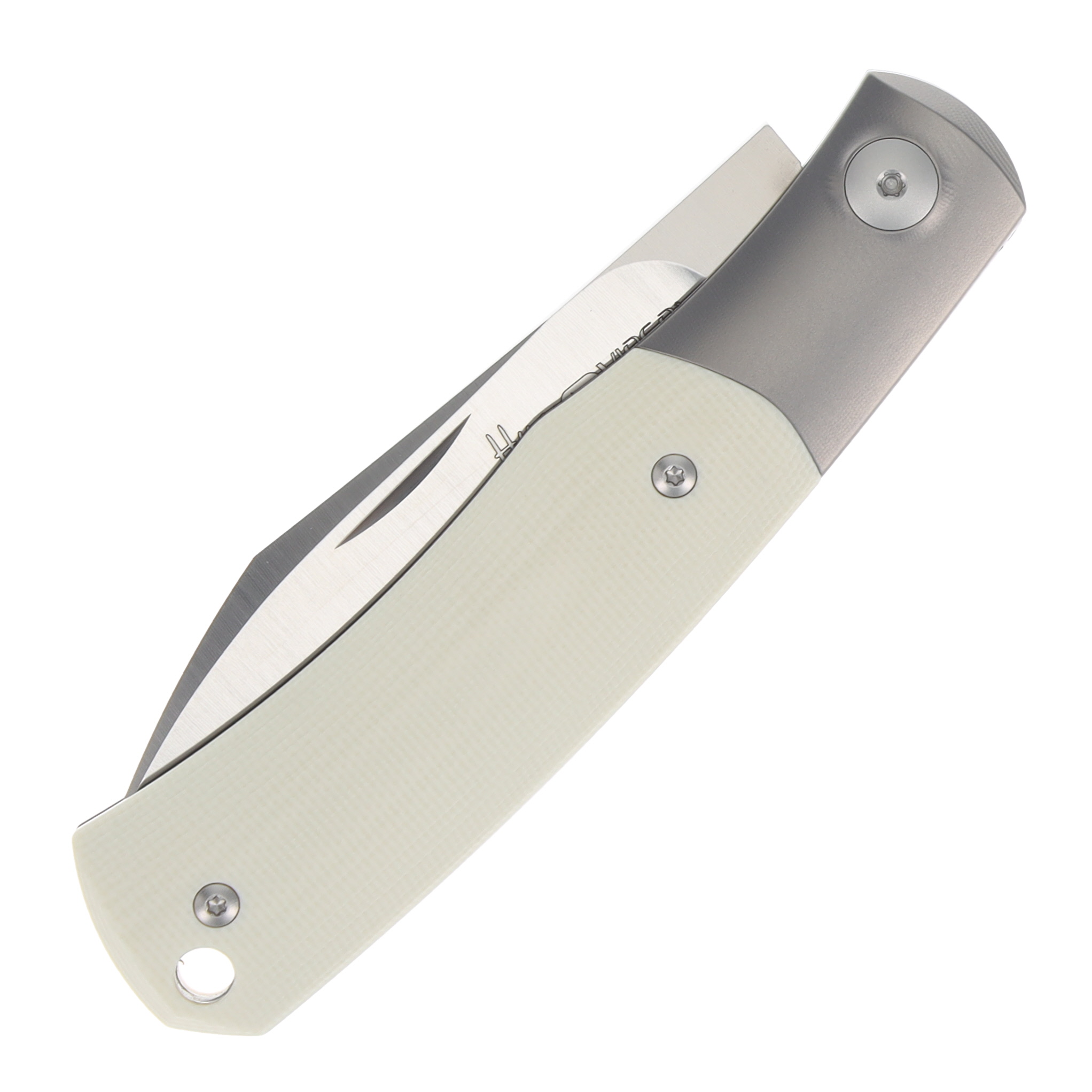 Viper Hug One Bolster GI Folding Knife Ivory G-10 V5992GI View 7