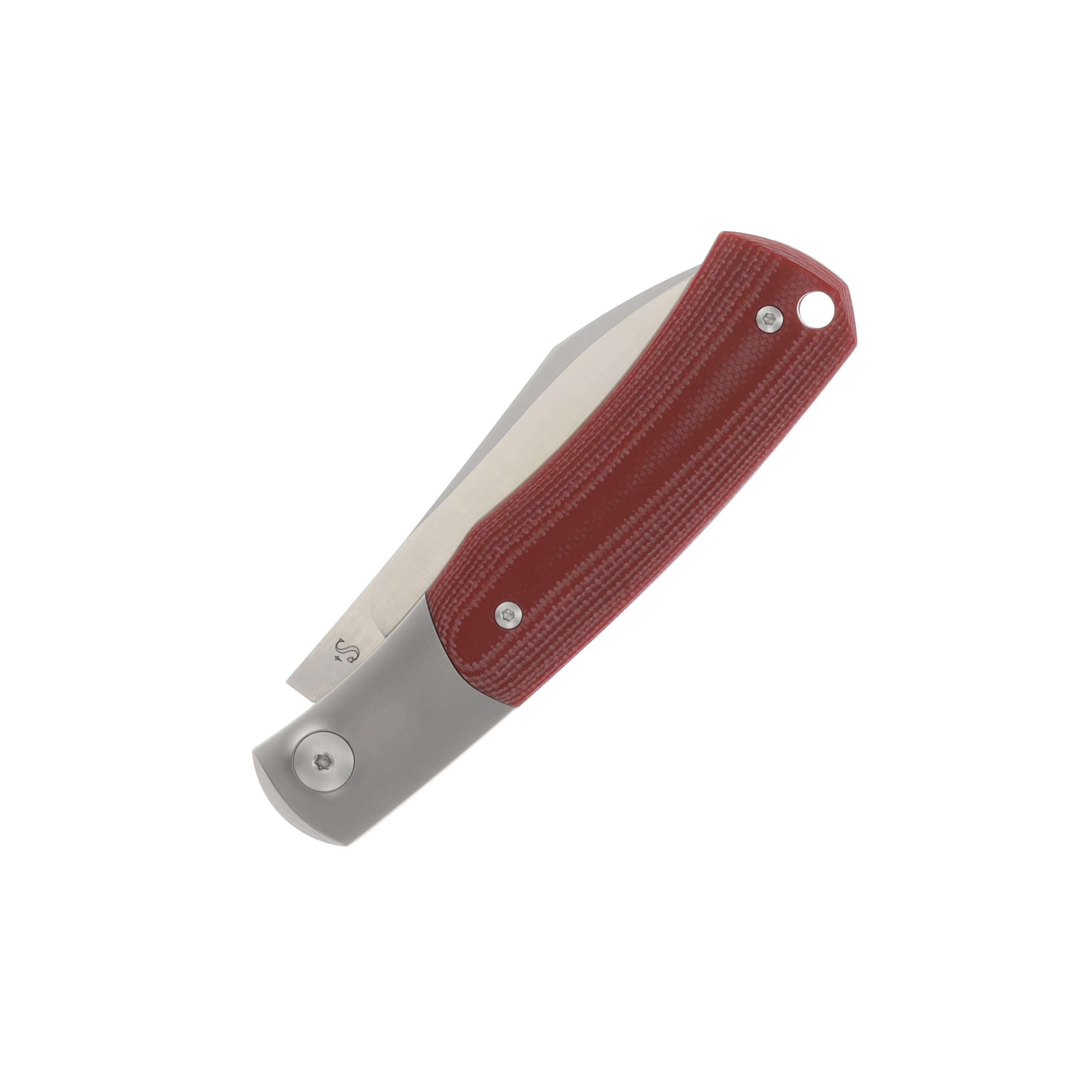 Viper Knives Hug Folding Knife Red G10 3.125in Plain Satin Blade V5992GR View 3
