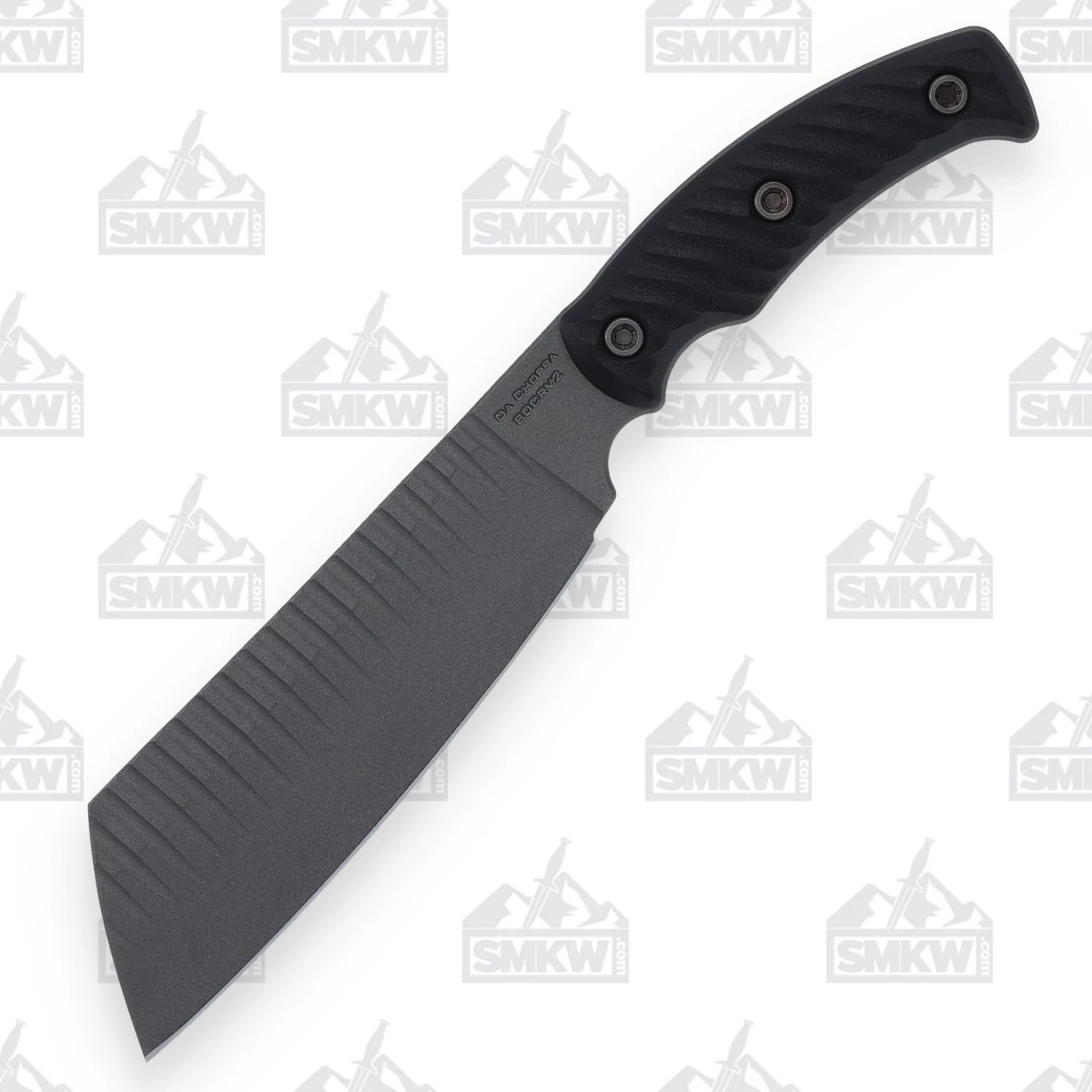 RMJ Da Choppa Fixed Blade Knife Cerakote Cleaver/Black G-10 RMJDACHOPPAB View 1