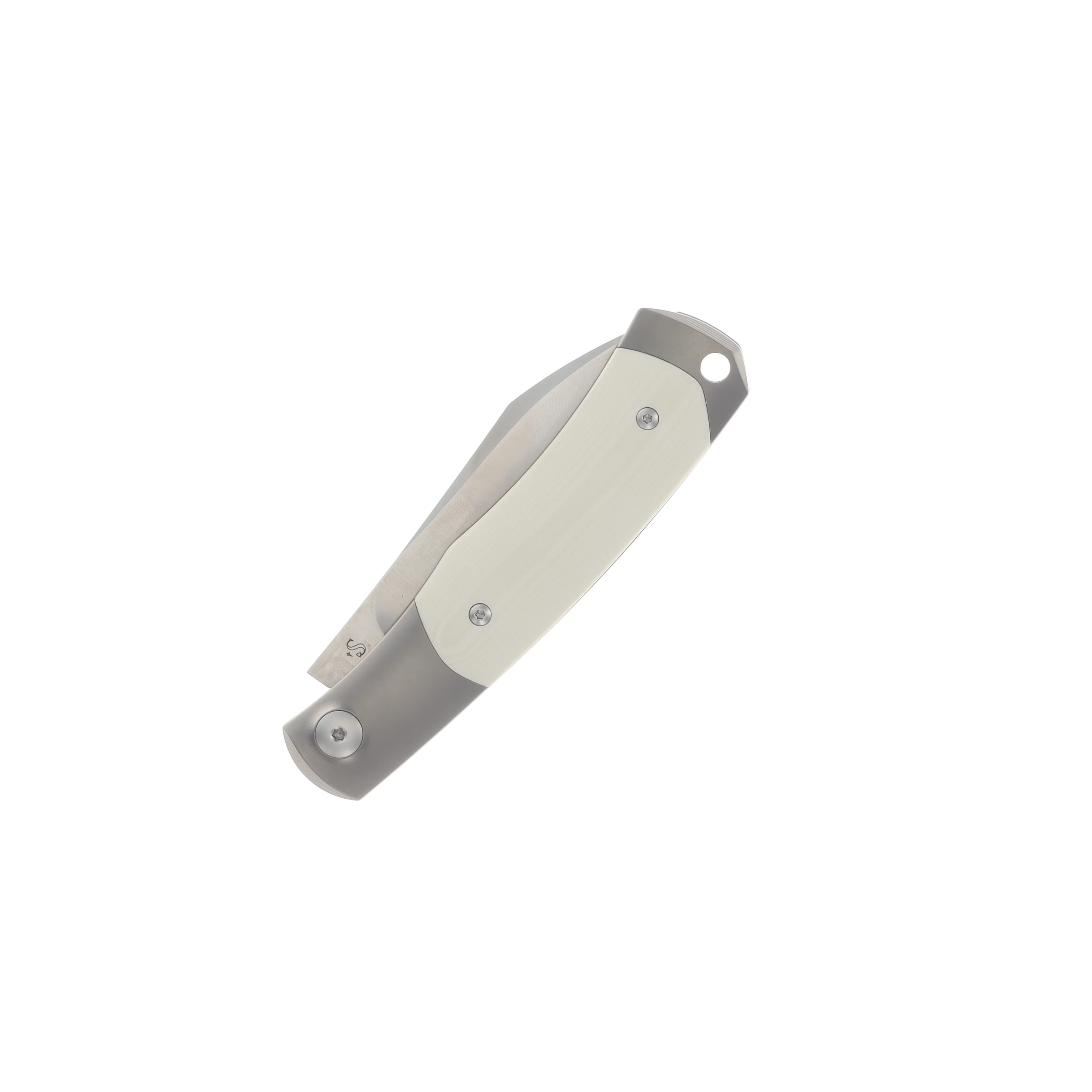 Viper Knives Hug 2 Folding Knife Ivory G10 3.125in Plain Satin Blade V5994GI View 3