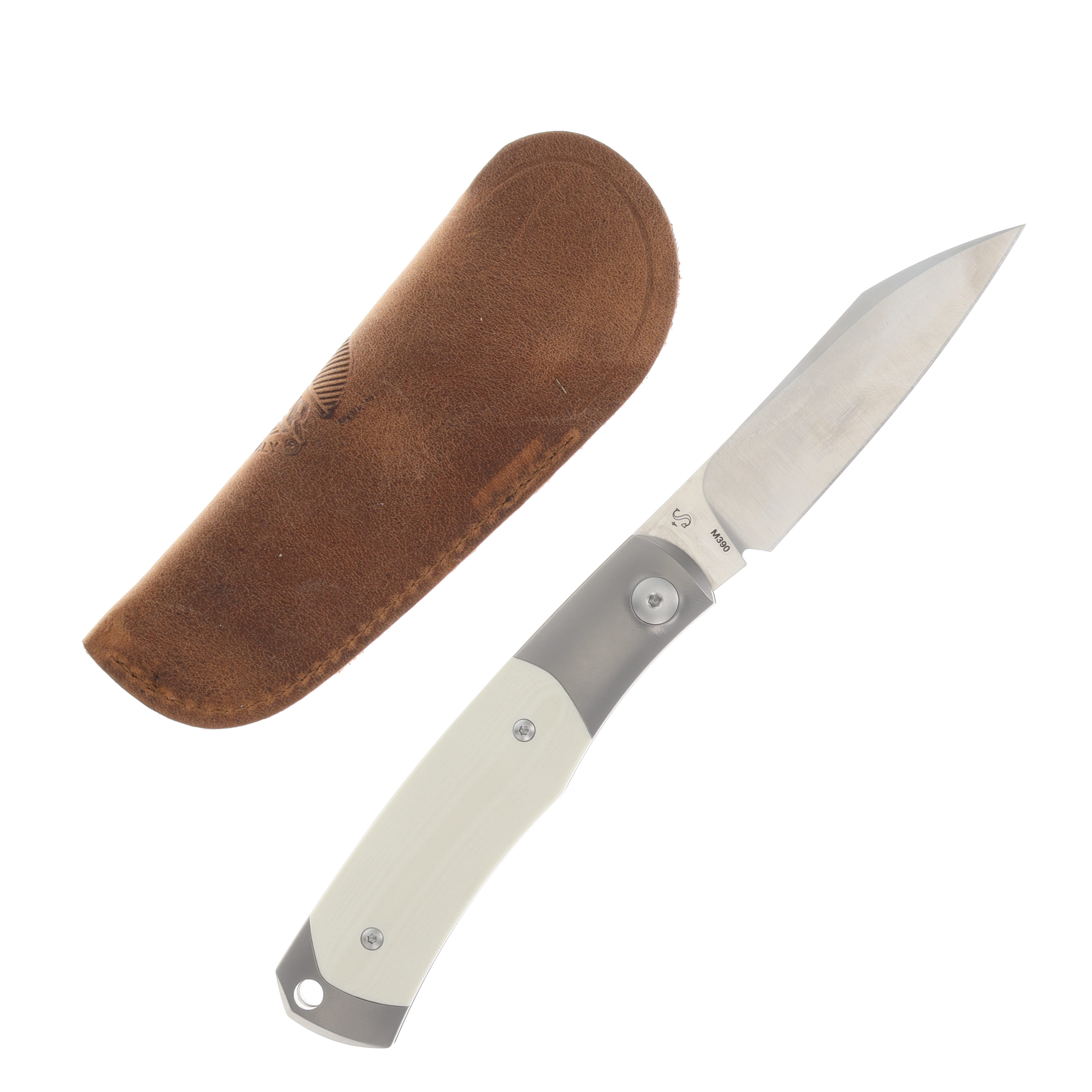 Viper Knives Hug 2 Folding Knife Ivory G10 3.125in Plain Satin Blade V5994GI View 2