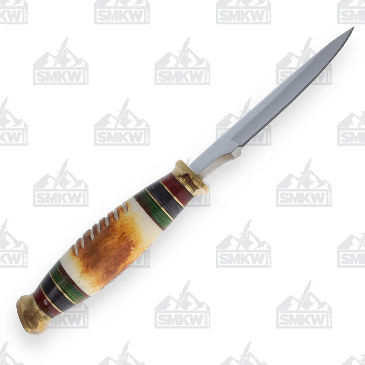 Frost Cutlery Chipaway Torched Bone Hunter Fixed Blade Knife FRCW1120TB View 4