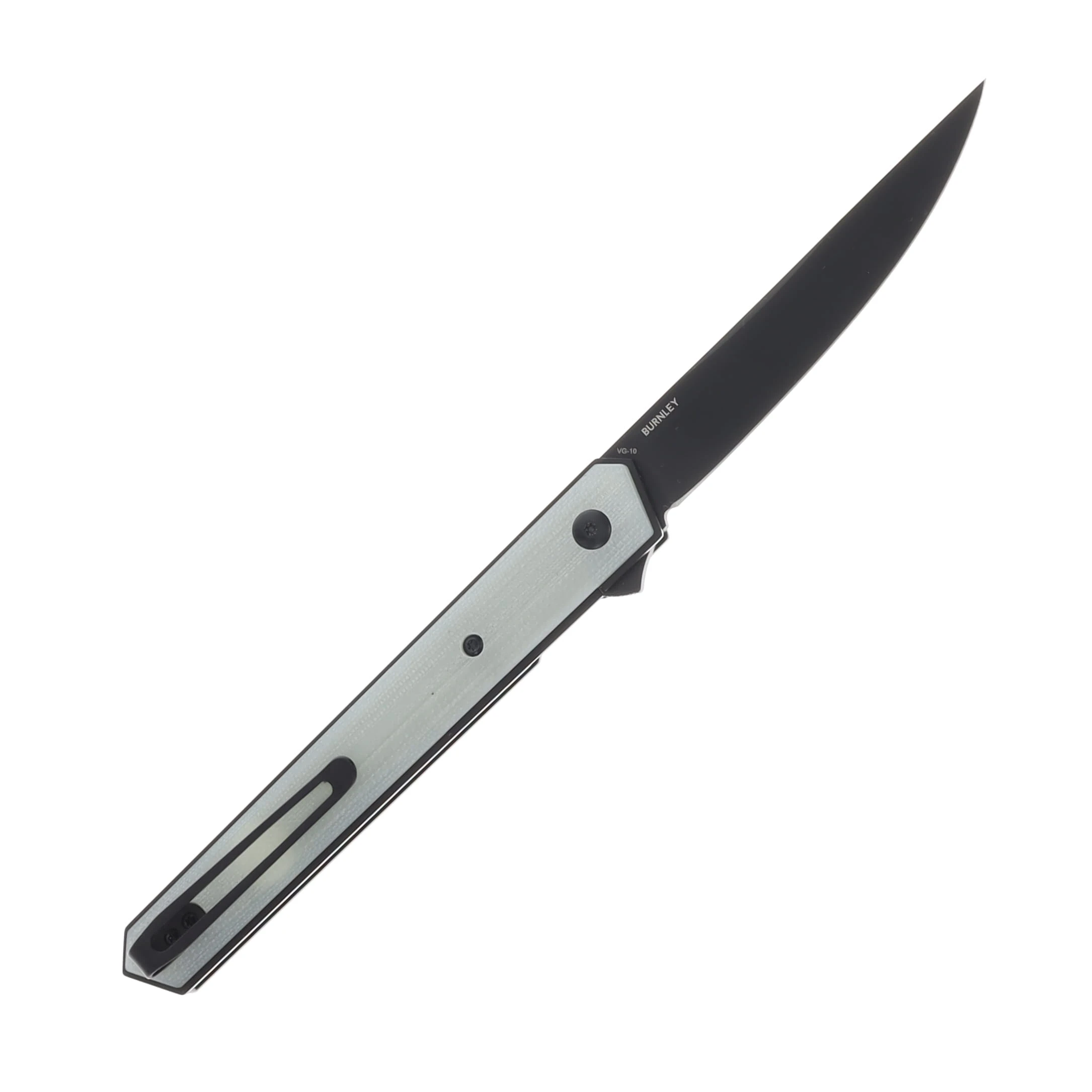 Boker Plus Kwaiken Air Folding Knife Jade G10 3.54in Black Straight Back Blade BK01BO343 View 2
