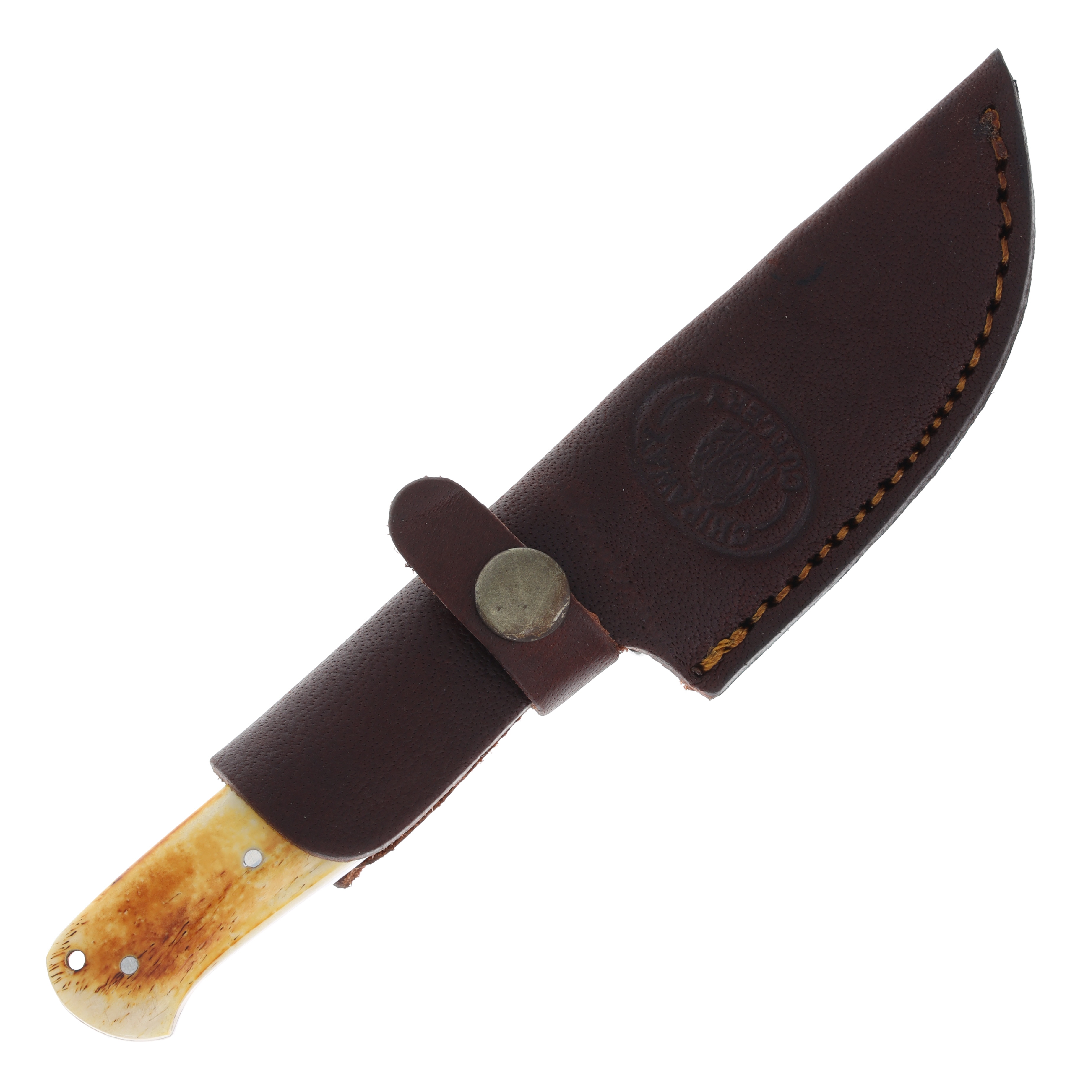 Frost Chipaway Torched Bone Guthook Fixed Blade Knife FRCW982TB View 5