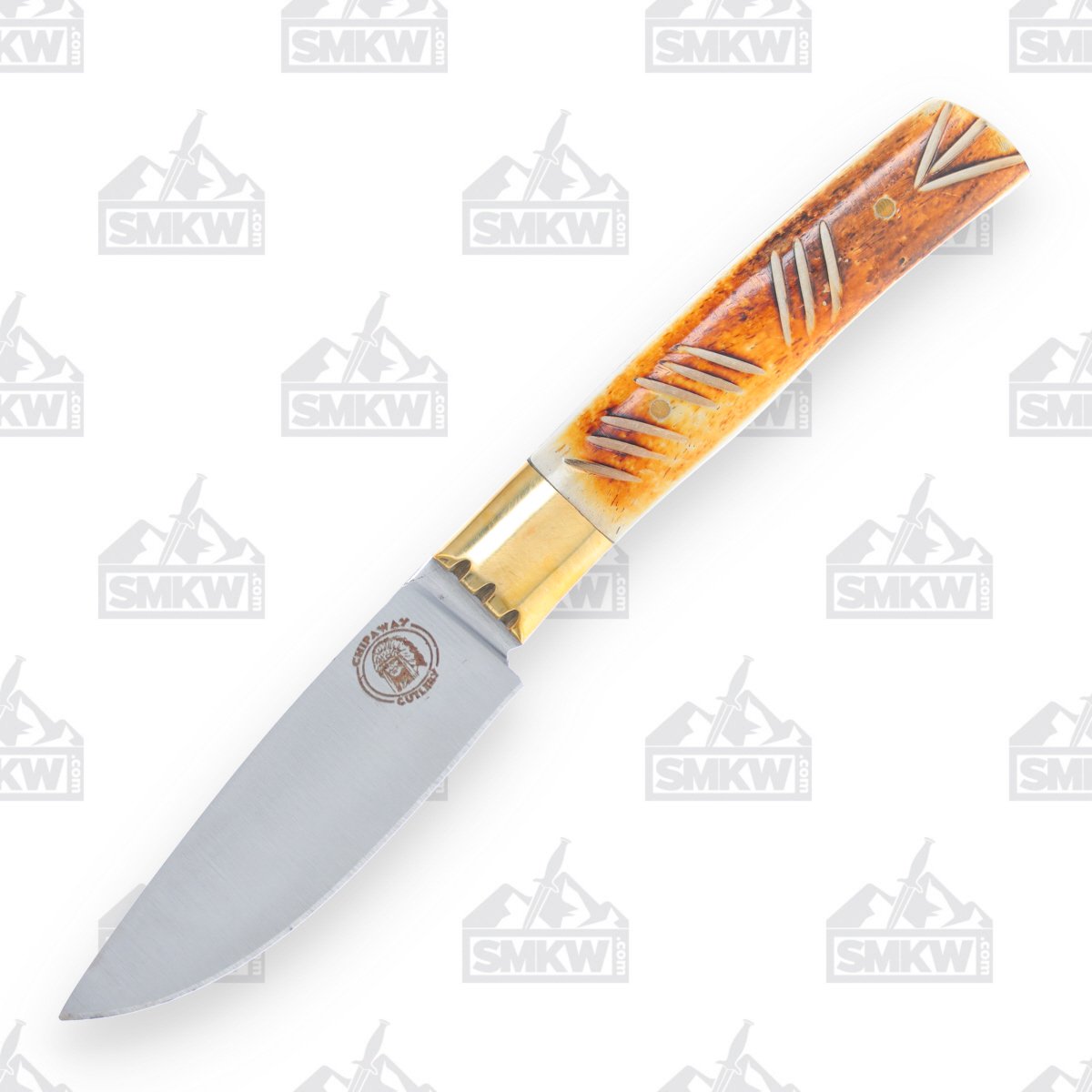 Frost Cutlery Chipaway Little Fox Hunter Torched Bone FRCW986TB View 1