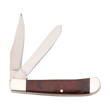 Bear & Son 3in Little Trapper Folding Knife Rosewood BR2545R View 2