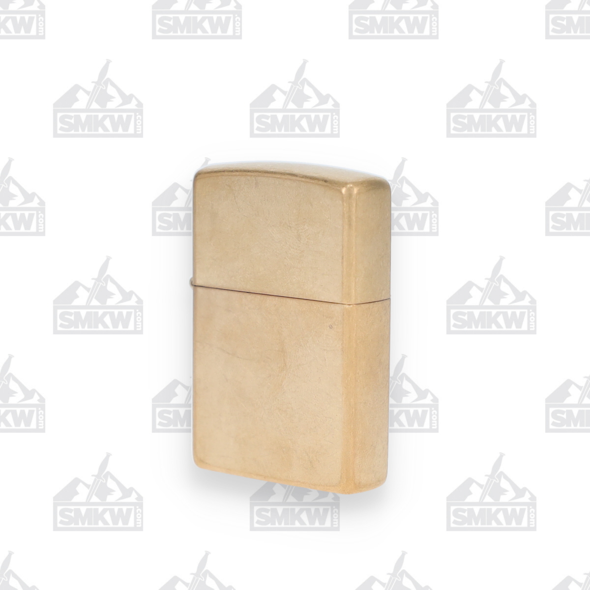 Zippo Tumbled Brass Lighter ZP49477 View 3