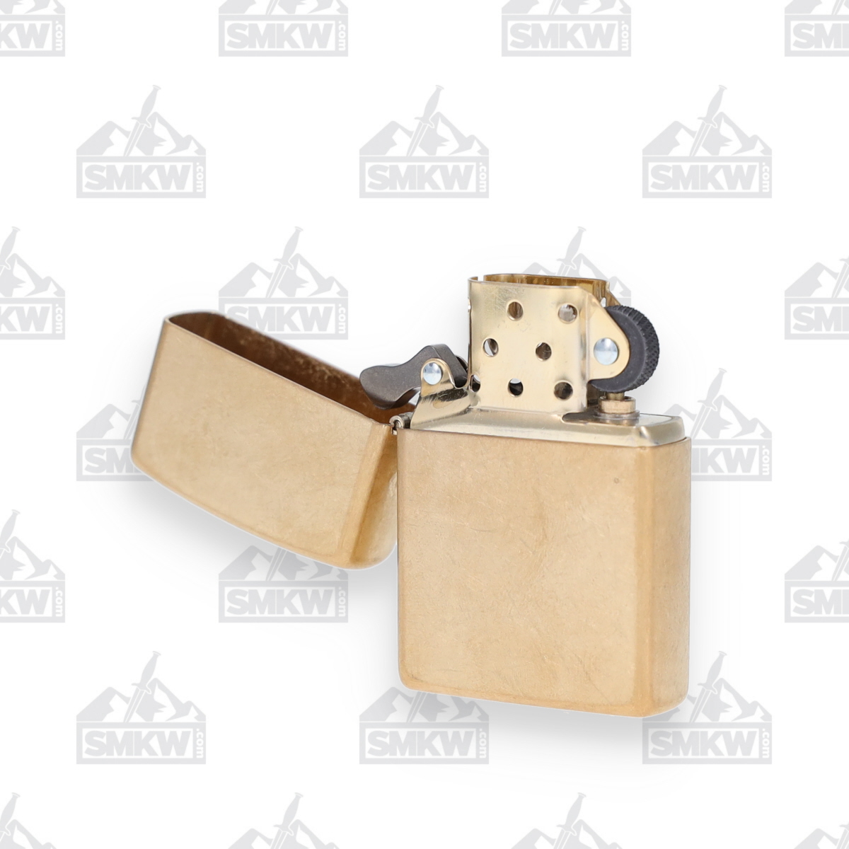 Zippo Tumbled Brass Lighter ZP49477 View 6