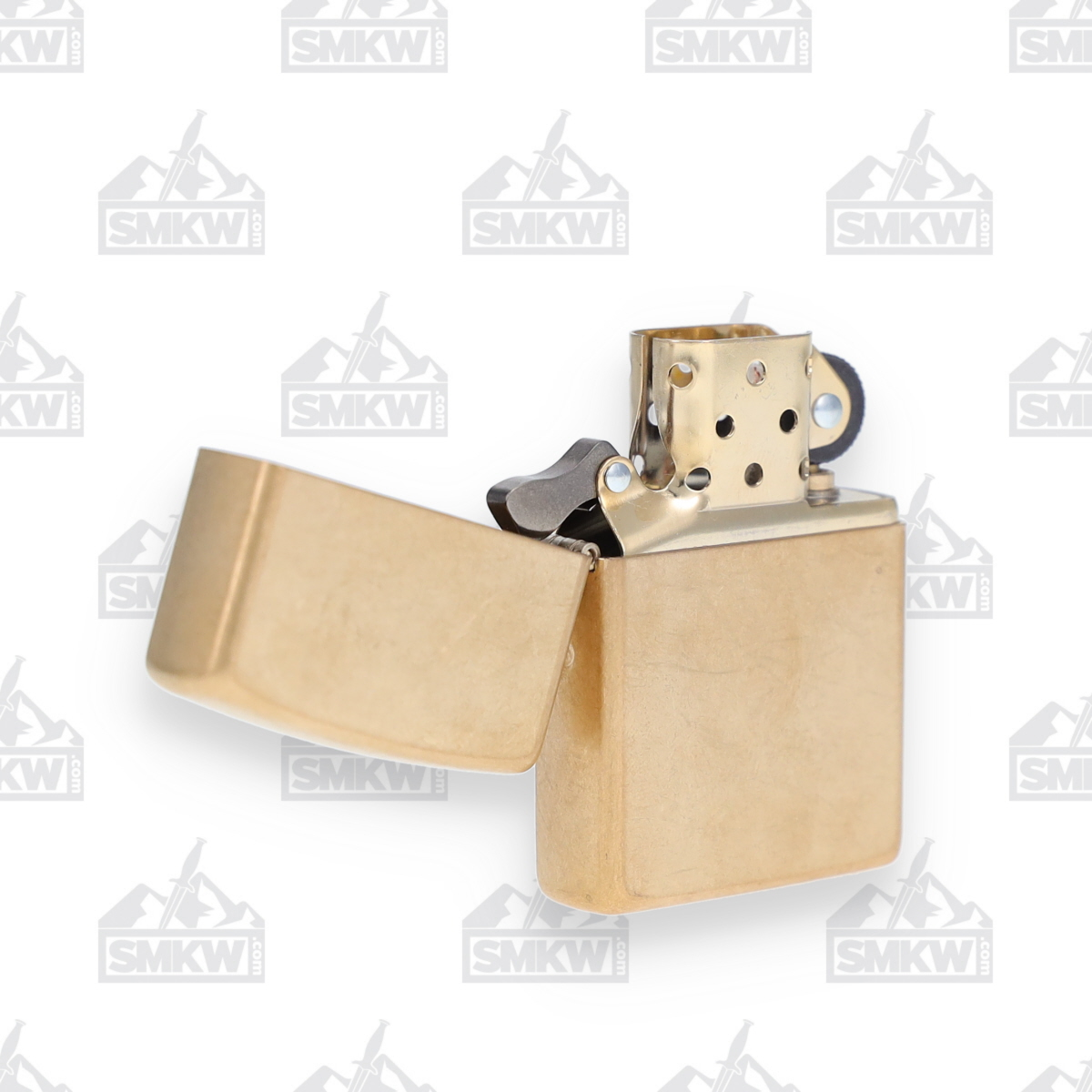 Zippo Tumbled Brass Lighter ZP49477 View 5
