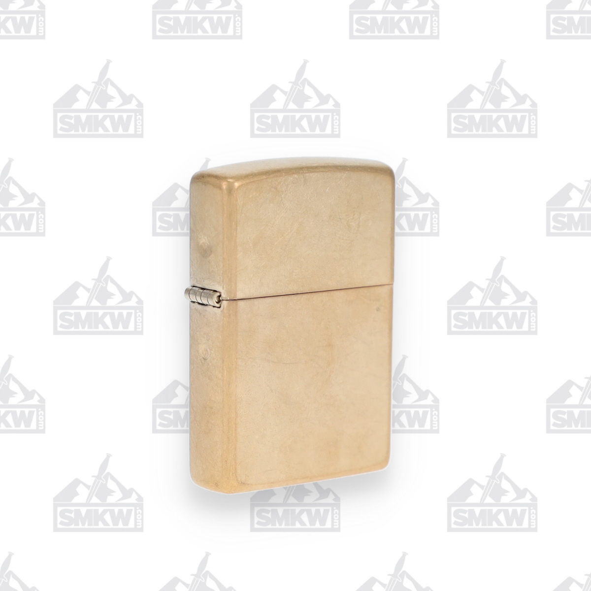 Zippo Tumbled Brass Lighter ZP49477 View 2