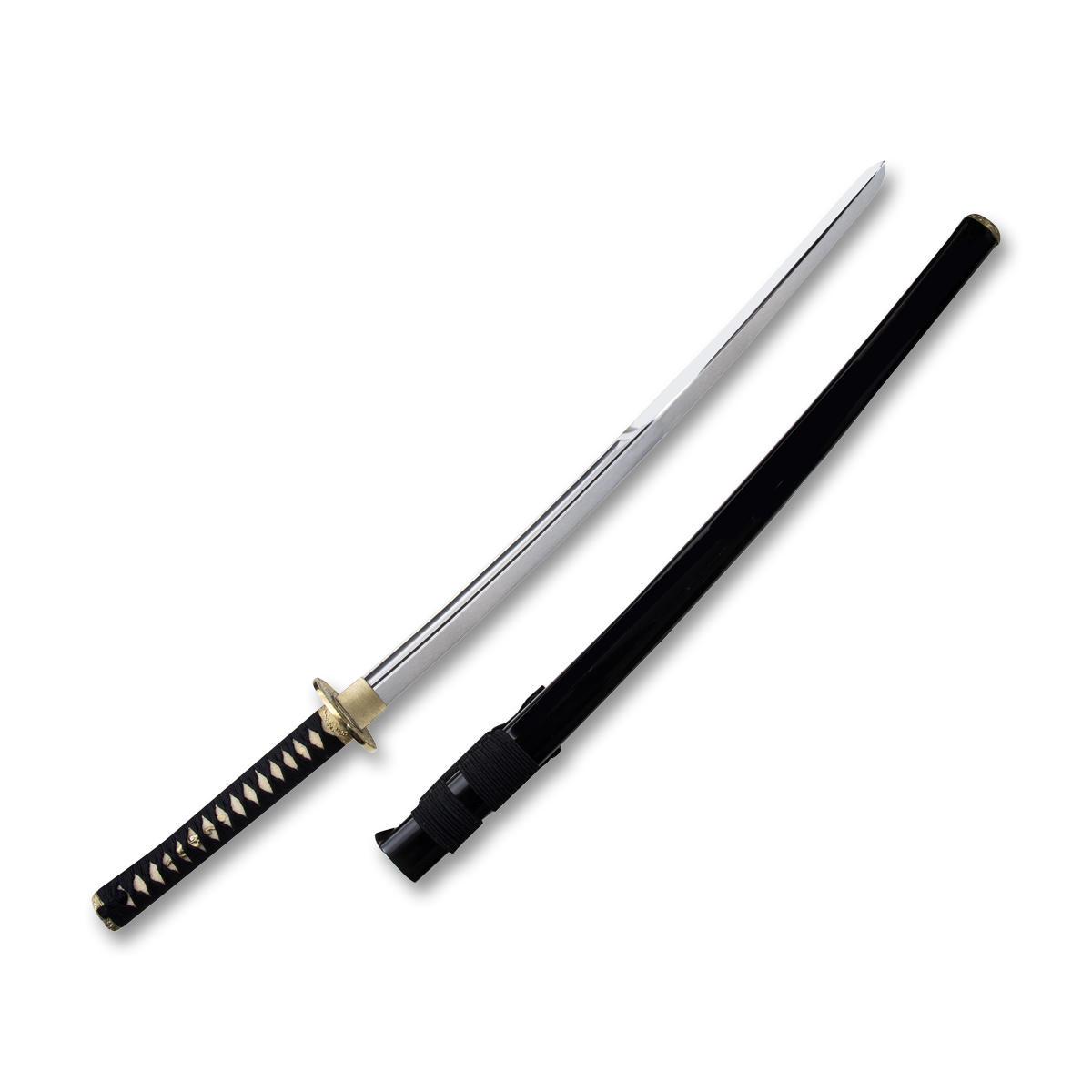 Cold Steel Emperor Double Edged Katana 28.75in Plain Edge RaySkin CS88DEC View 2