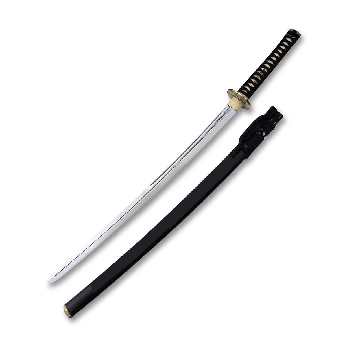 Cold Steel Emperor Double Edged Katana 28.75in Plain Edge RaySkin CS88DEC View 1