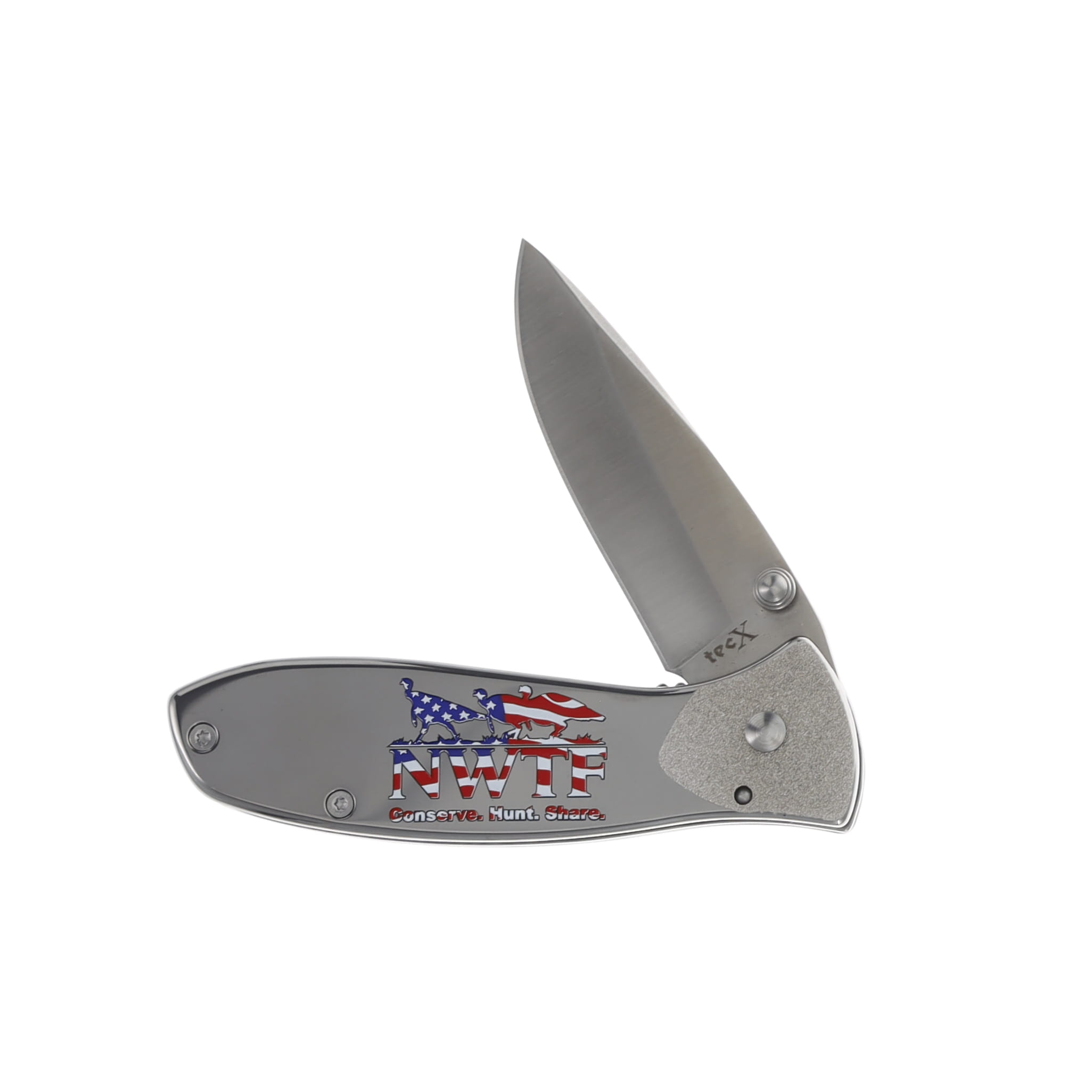 Tec-X NWTF Stainless Steel Linerlock Folding Knife CA18772 View 1