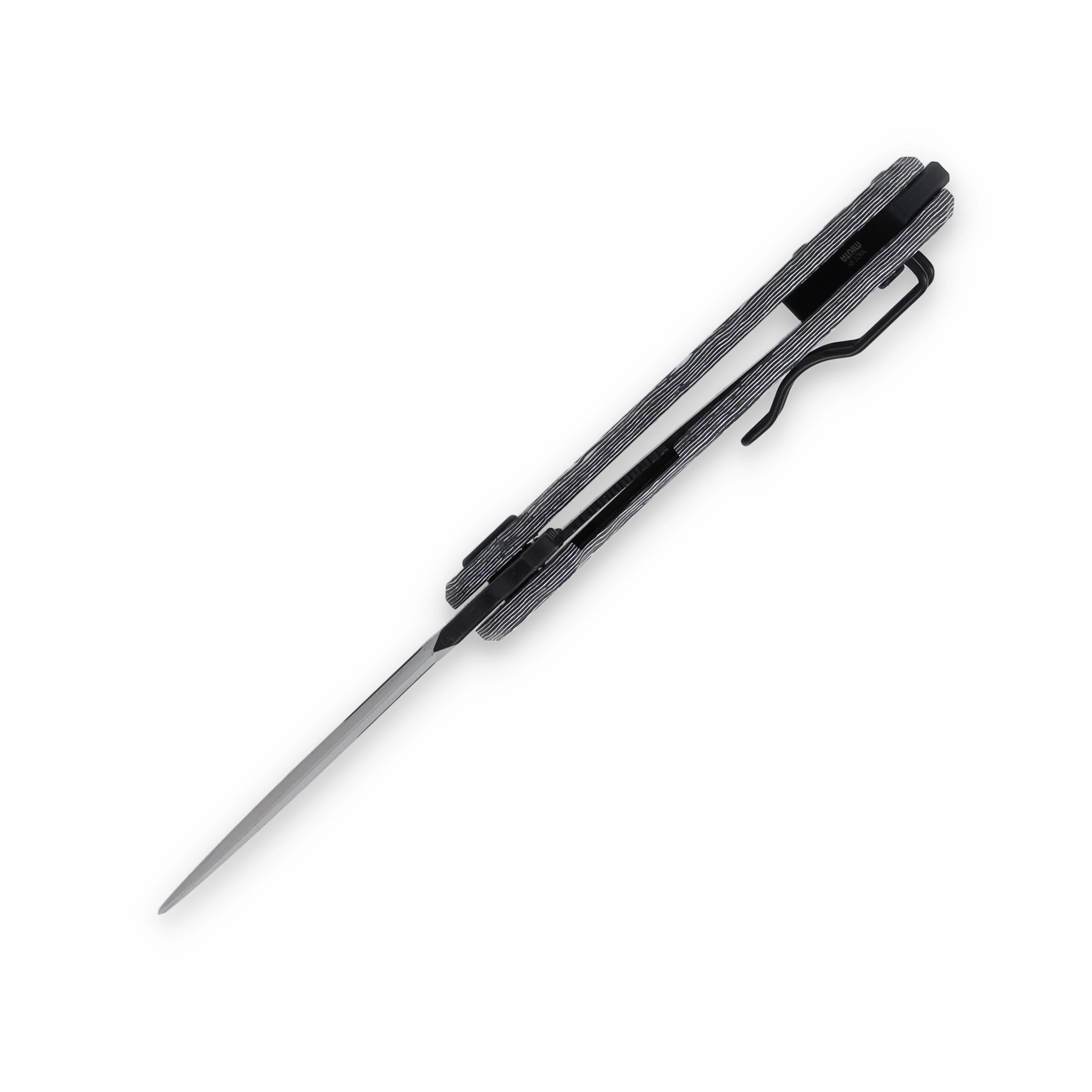 MKM Vincent Folding Knife Vanax White Storm SMKW Exclusive MKMMKVCVCWD View 4