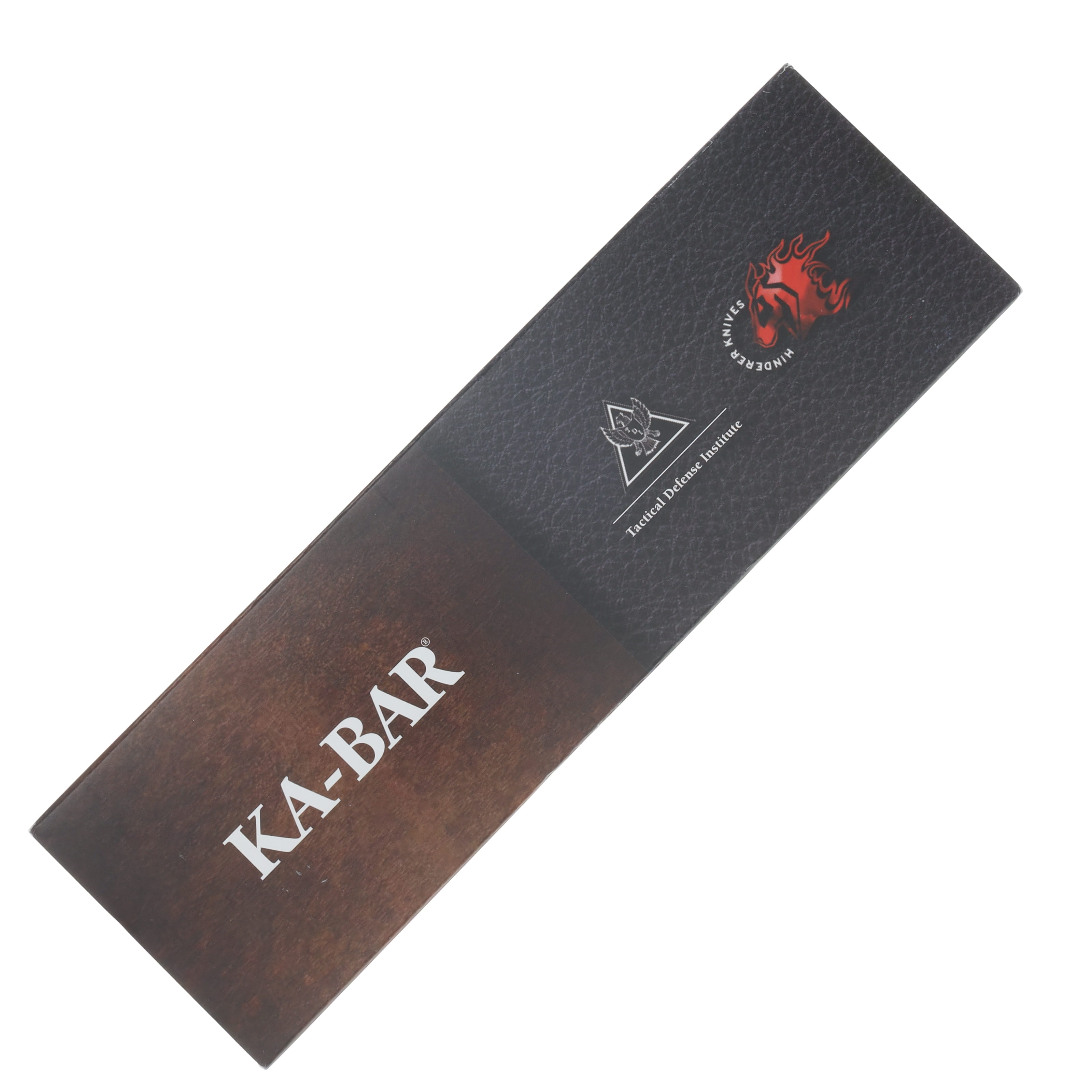 KA-BAR TDI/Hinderer Hell Fire Fixed Blade 3.56in Black Recurve Tanto KA2486 View 5