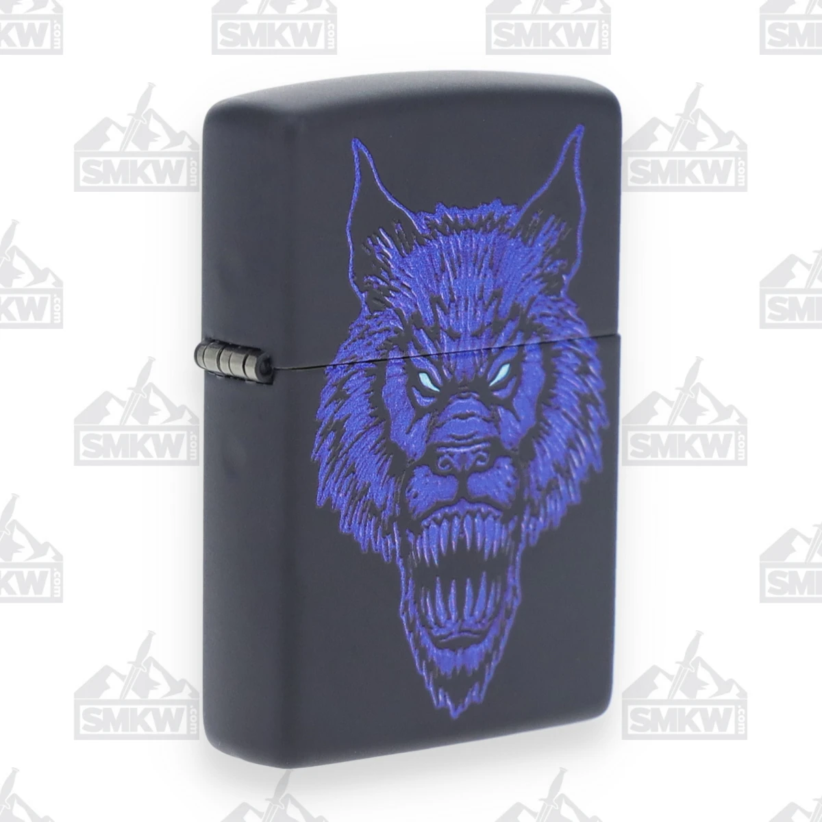 Zippo Black Matte Monster Wolf Lighter ZP49414 View 2