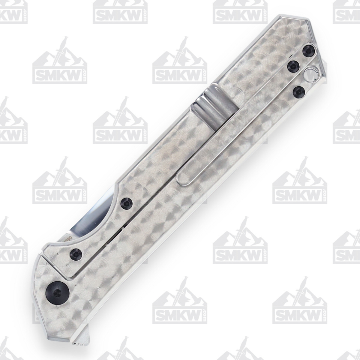 Olamic Rainmaker 236-D Folding Knife Bead Blast/Jeweled Titanium with Black C-Tek RFL236D View 7
