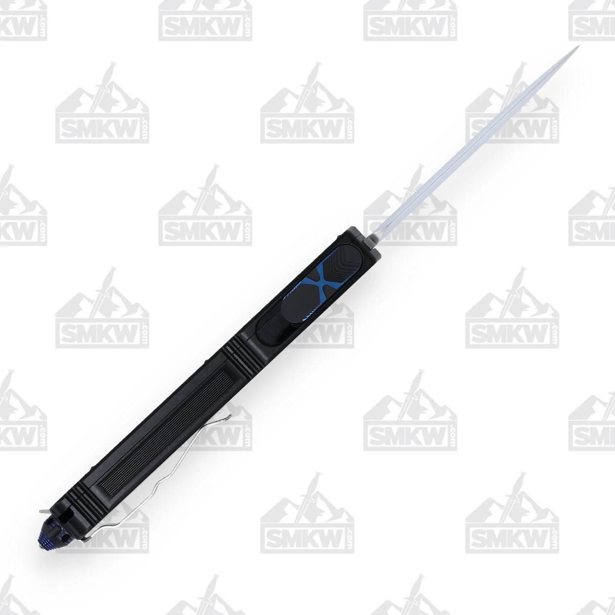Marfione Custom Scarab II OTF Automatic Knife Mirror Polish Spike Grind D/E AUMT378MCKSG View 3