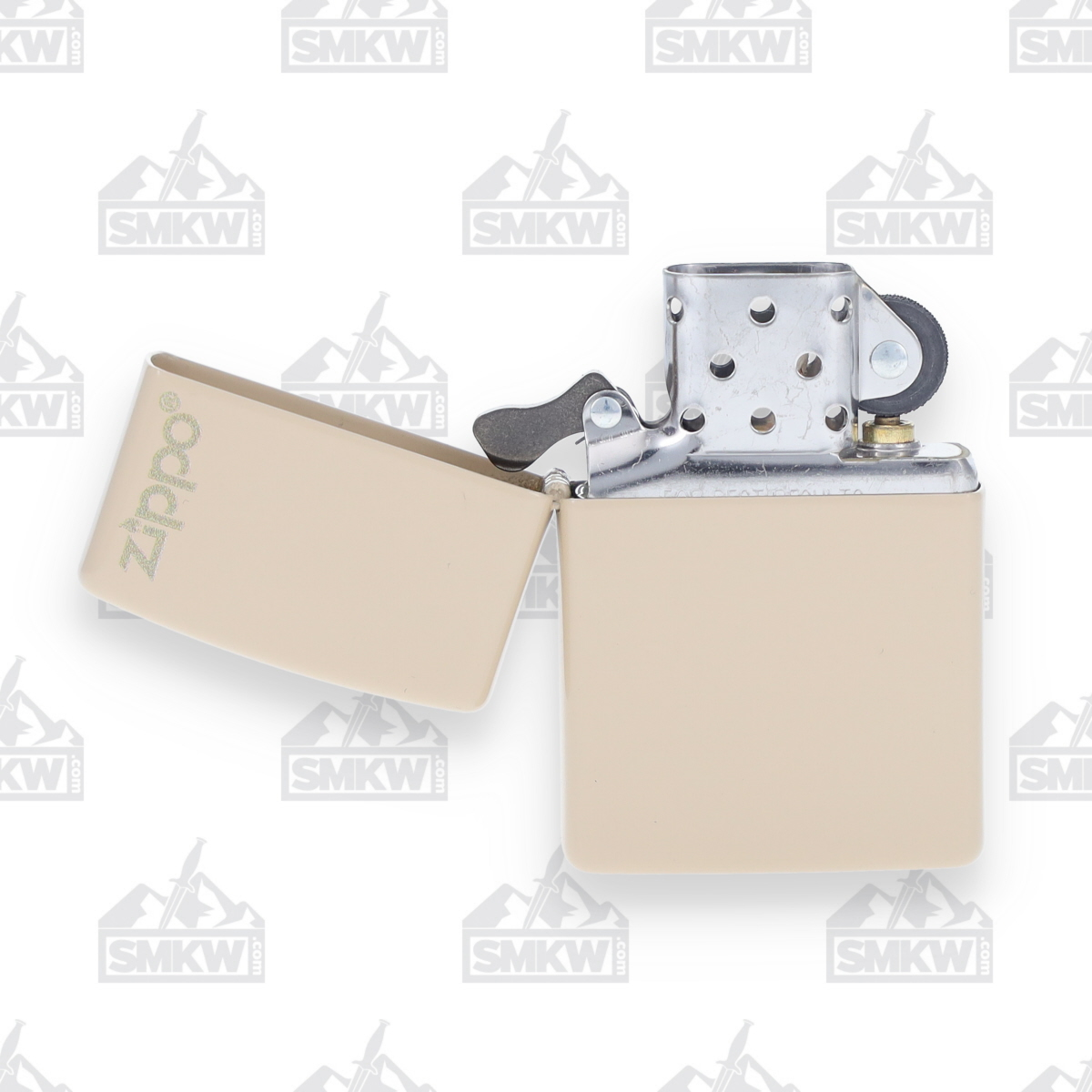 Zippo Flat Sand Logo Lighter ZP49453ZL View 4