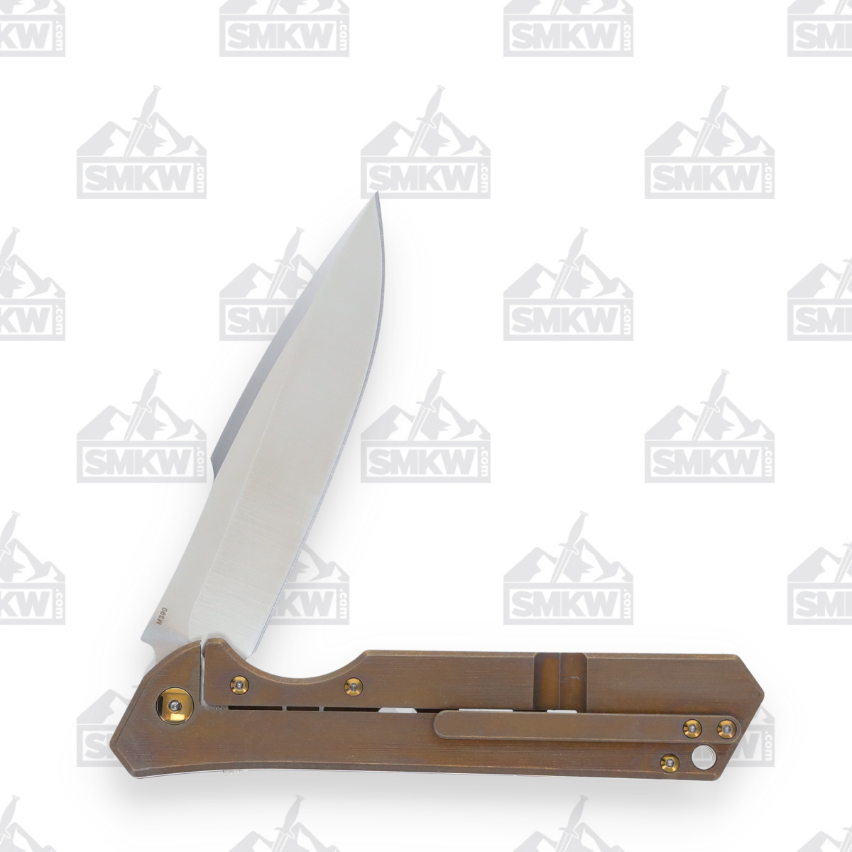 Olamic Rainmaker 259-H Folding Knife Kinetic Earth with Circle Cutouts RFL259H View 7