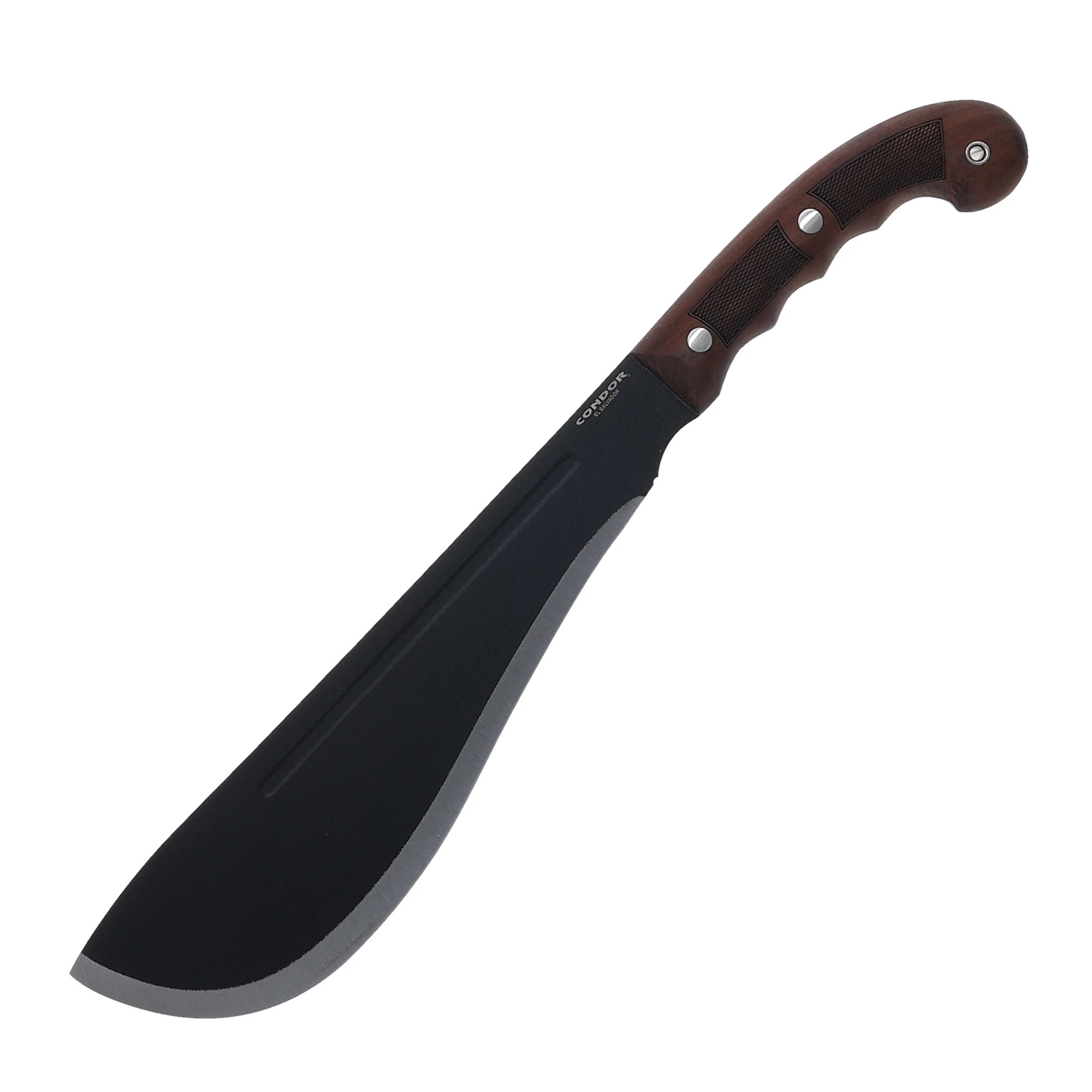 Condor Departure Bolo Machete Walnut Handle 12.19in 1075 HC Steel Blade CTK63857 View 1