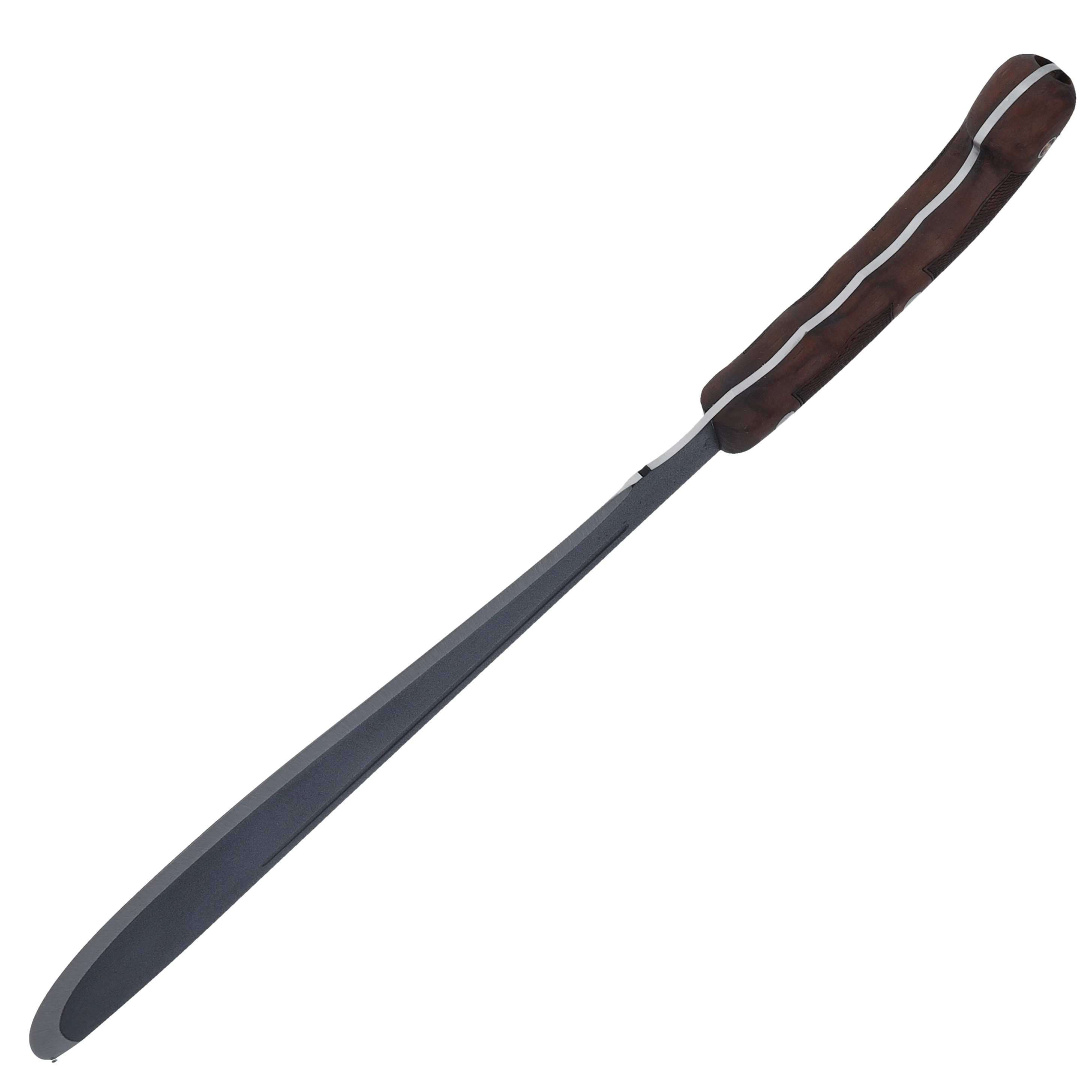 Condor Departure Bolo Machete Walnut Handle 12.19in 1075 HC Steel Blade CTK63857 View 3