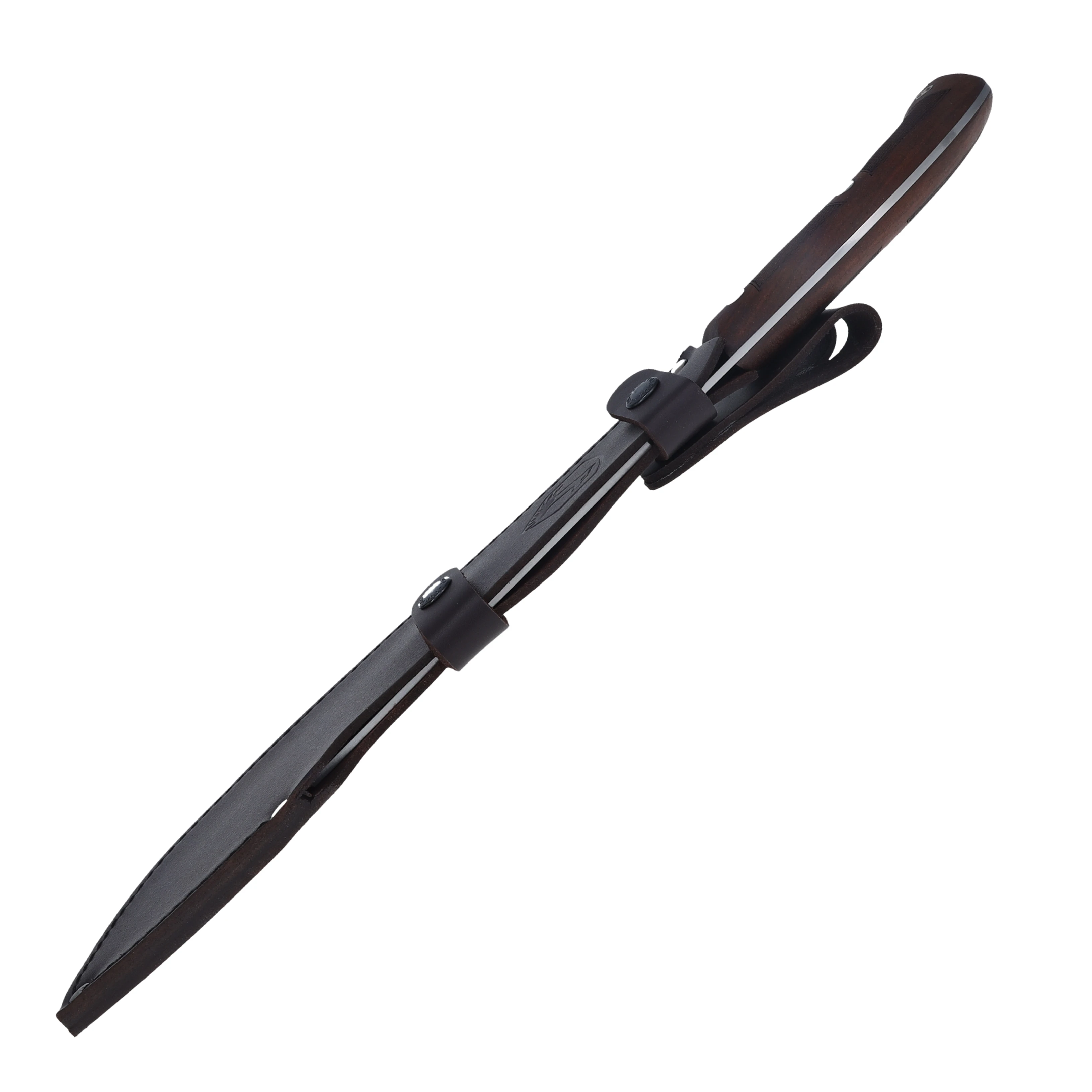 Condor Departure Bolo Machete Walnut Handle 12.19in 1075 HC Steel Blade CTK63857 View 7