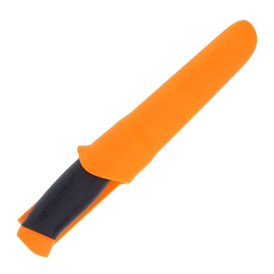 Morakniv Companion Fixed Blade Knife Orange and Black View 3