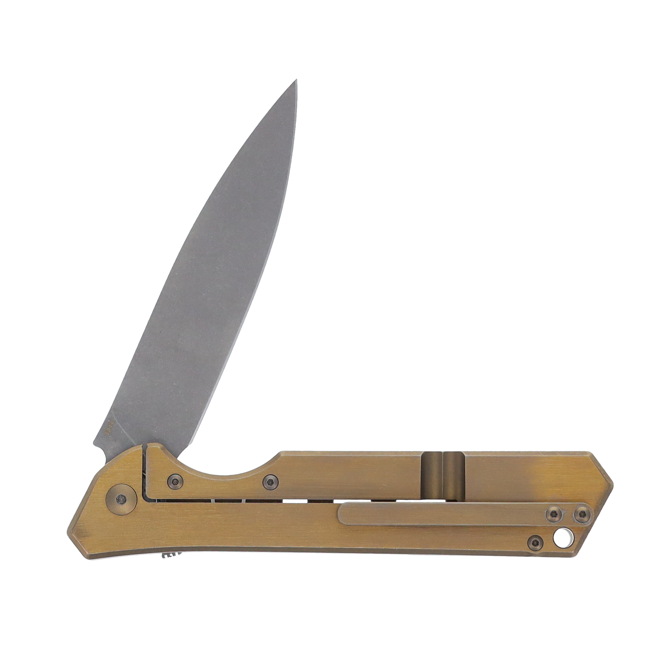 Olamic Rainmaker 230-D Folding Knife Stonewash/Kinetic Desert RFL230D View 4