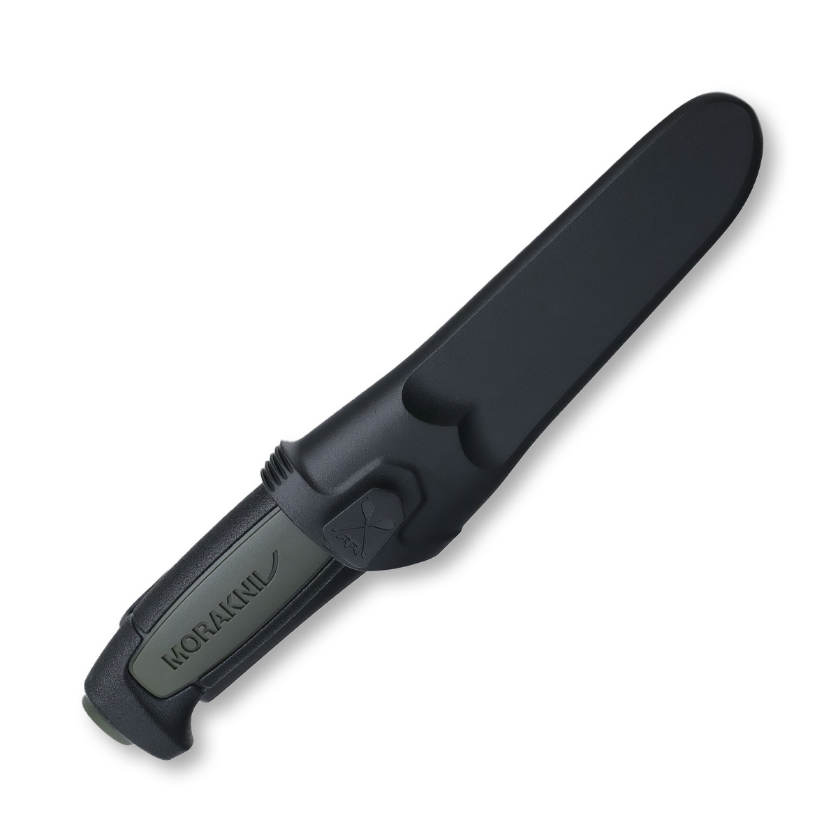 Morakniv 2018 Edition Basic 511 Fixed Blade Knife Black and Green FS13249 View 4