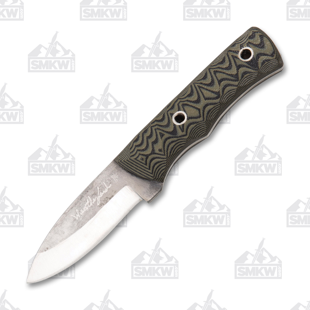 Weatherford Knife Co. Signature Series Medium Green G-10 Handles WKC018 View 2