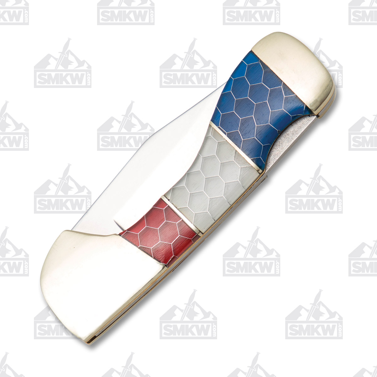 Frost Steel Warrior Patriotic Choctaw Lockback FRSW105MAG View 3