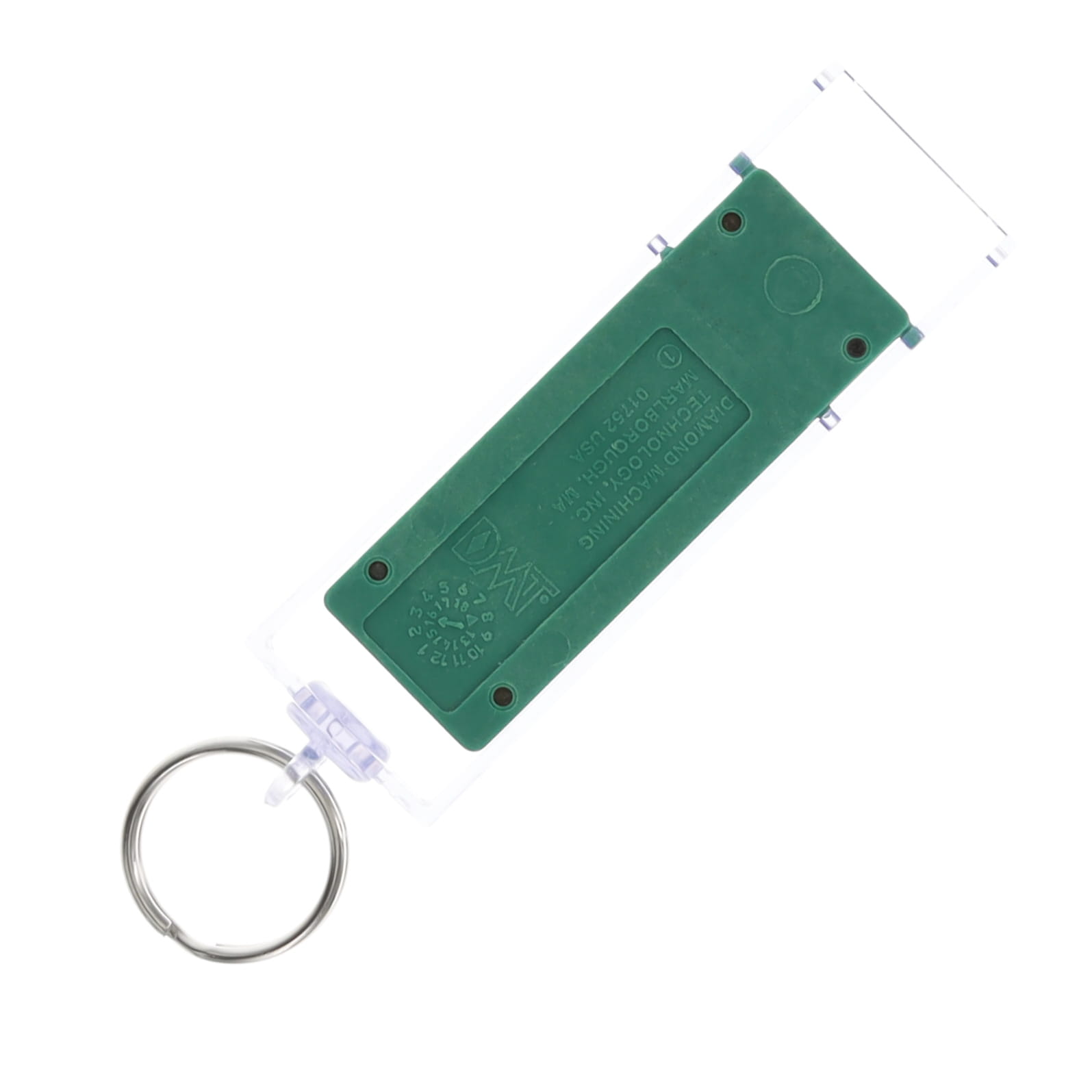 DMT Mini-Sharp Diamond Whetstone Sharpener Extra Fine 1200 Grit Green F70E View 3