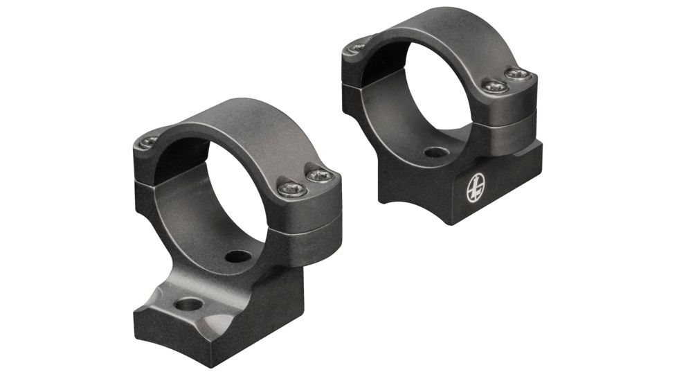 Leupold BackCountry Tikka T3/T3x 1in High Scope Ring Mounts Matte Black LU171103 View 1