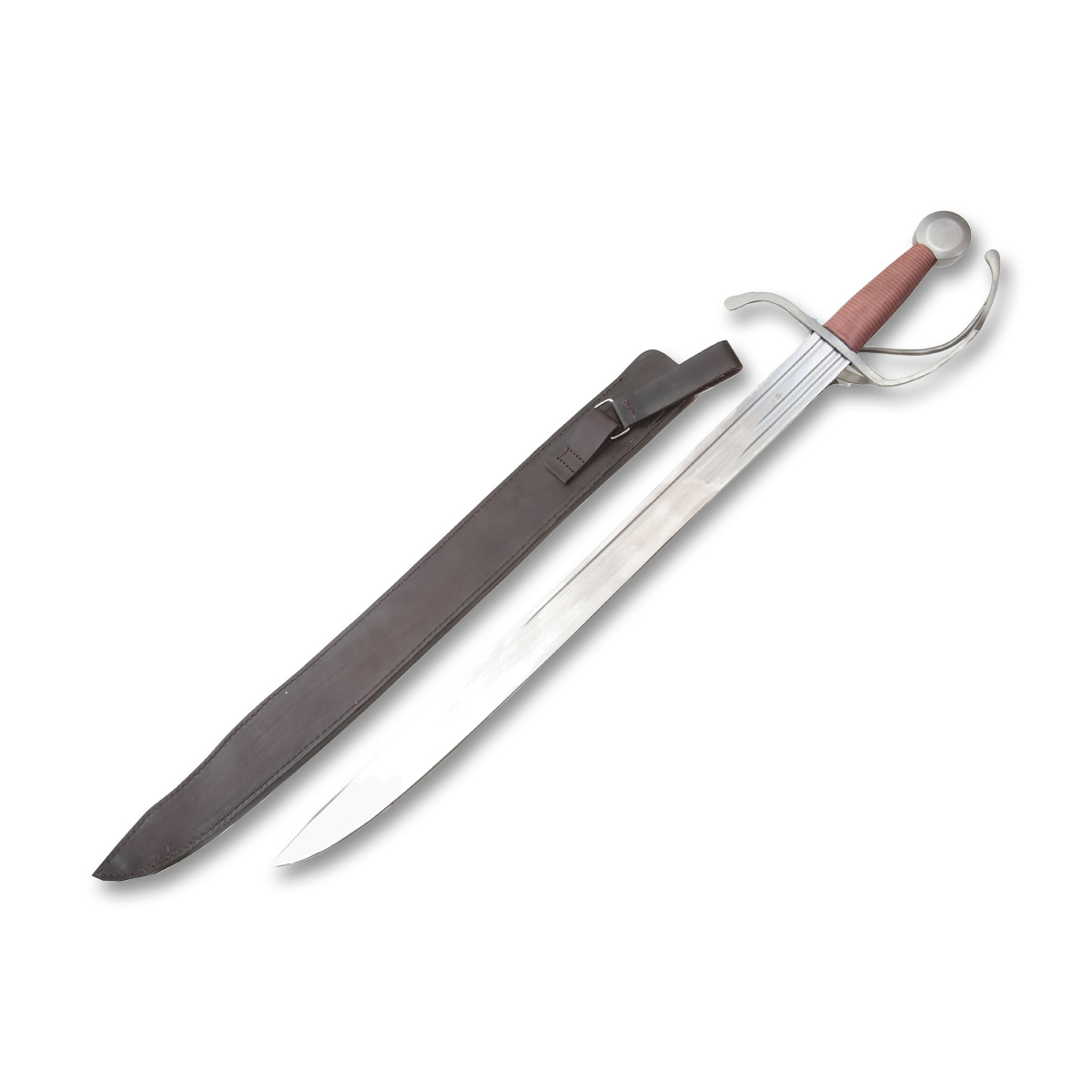 Kingston Arms Atrim Cutlass Fixed Brown 25.75In. Sword SM36120 View 1