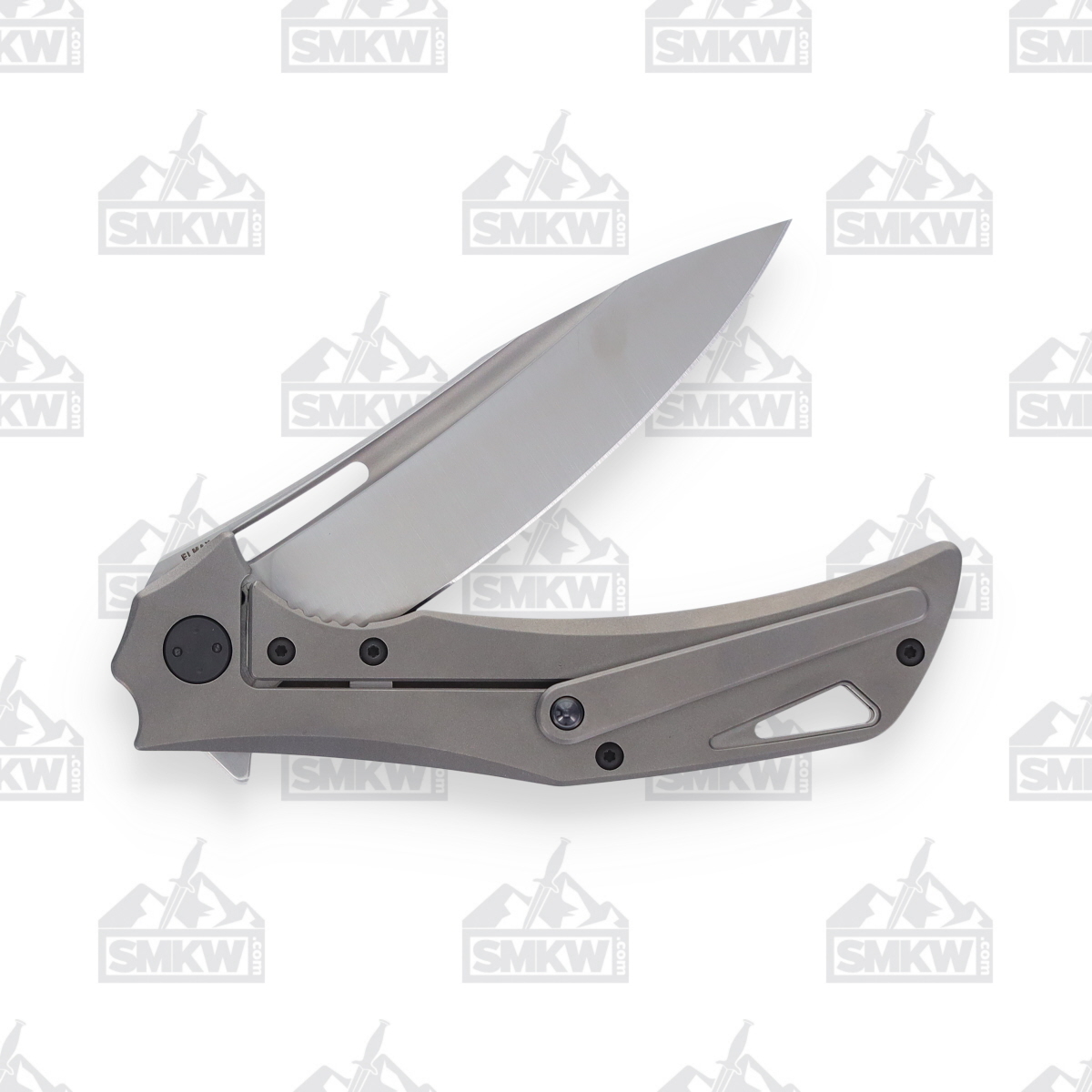 Olamic Swish Slicer Folding Knife 578-S Light Blast with C-Tek Inlay S578 View 5