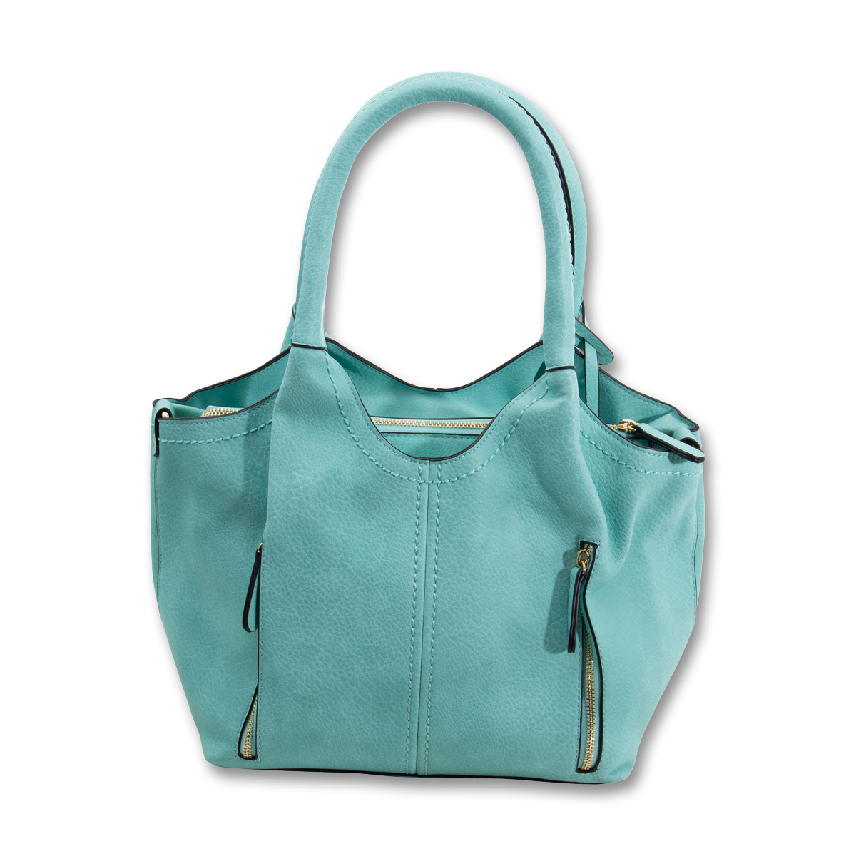 Fabigun Concealed Carry Purse and Clutch Light Green FAB686LGN View 3