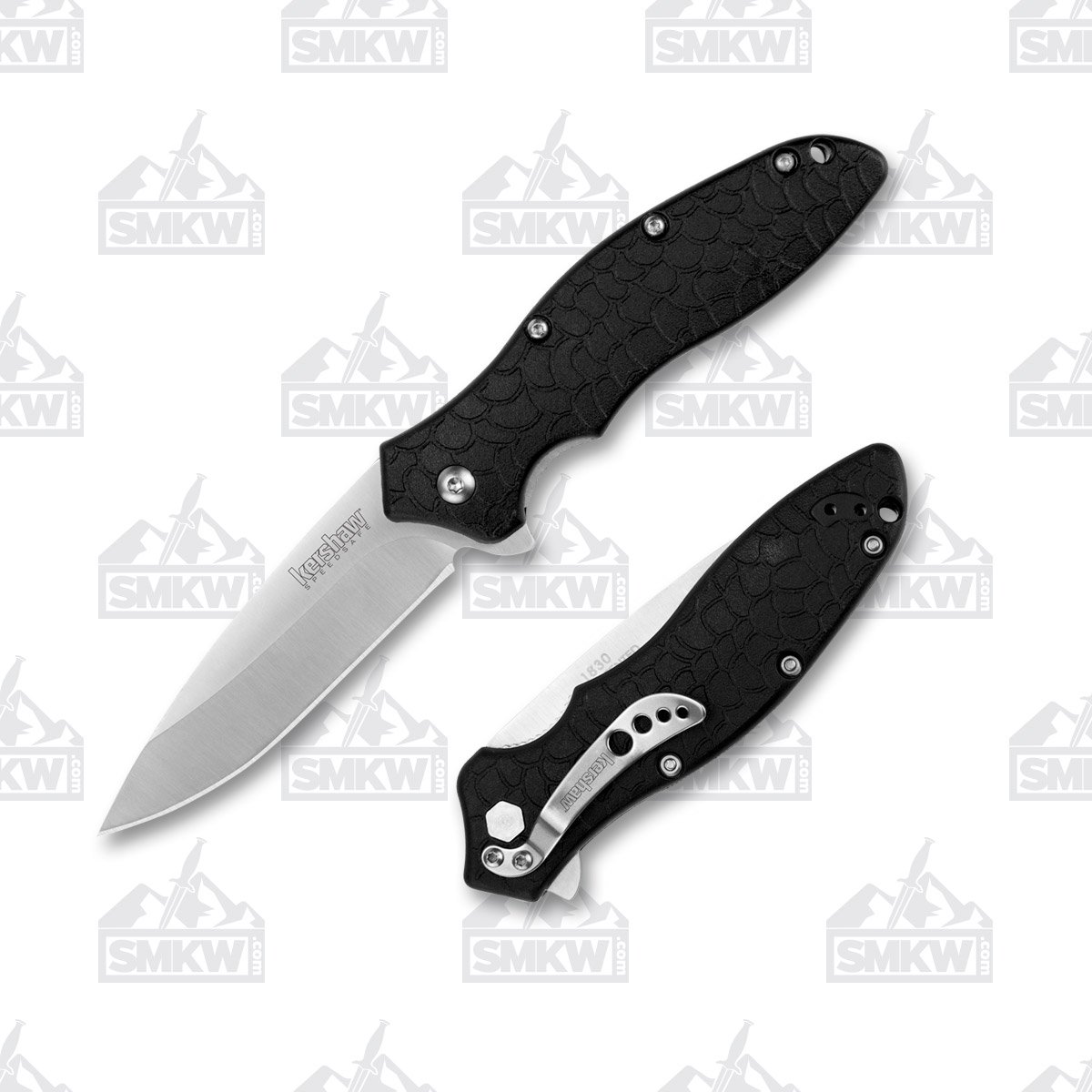 Kershaw Oso Sweet Folding Knife 3 Inch Plain Satin Drop Point KS1830 View 1